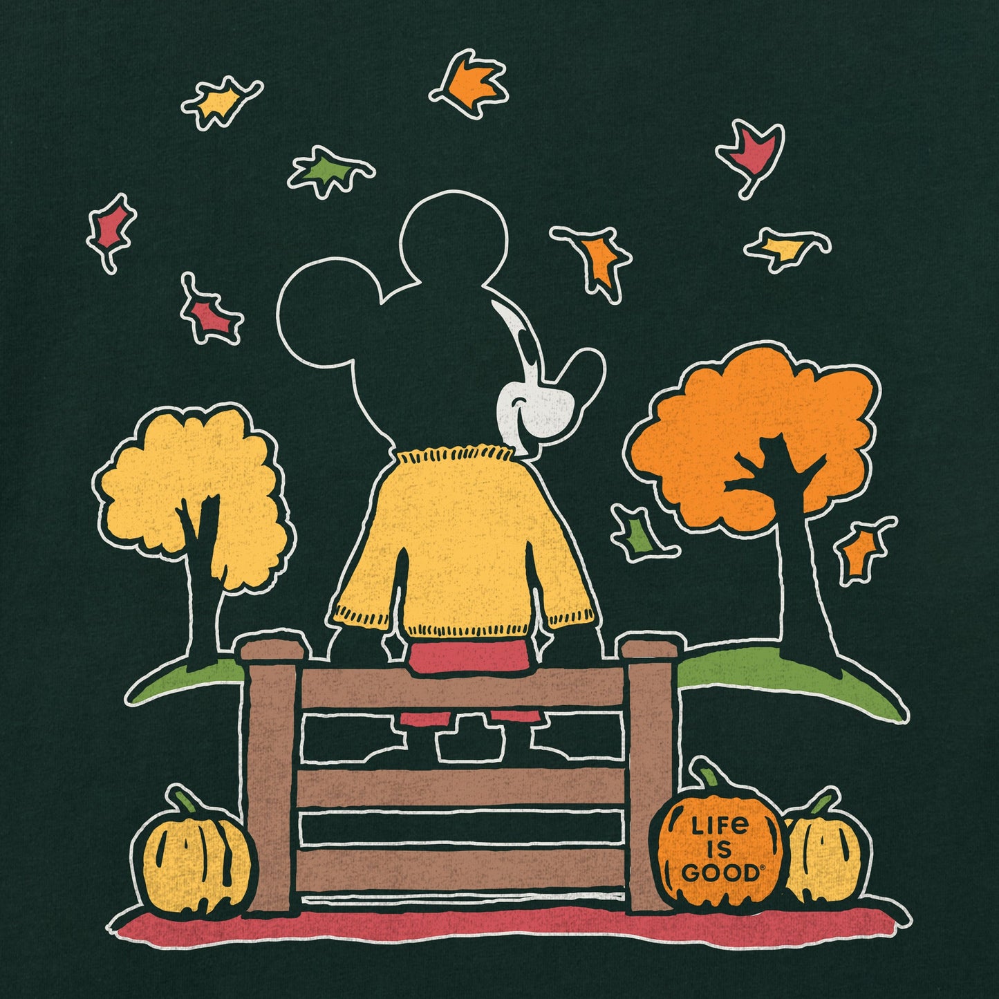 Women's Sitting on the Fence Willie Short Sleeve Crusher Tee