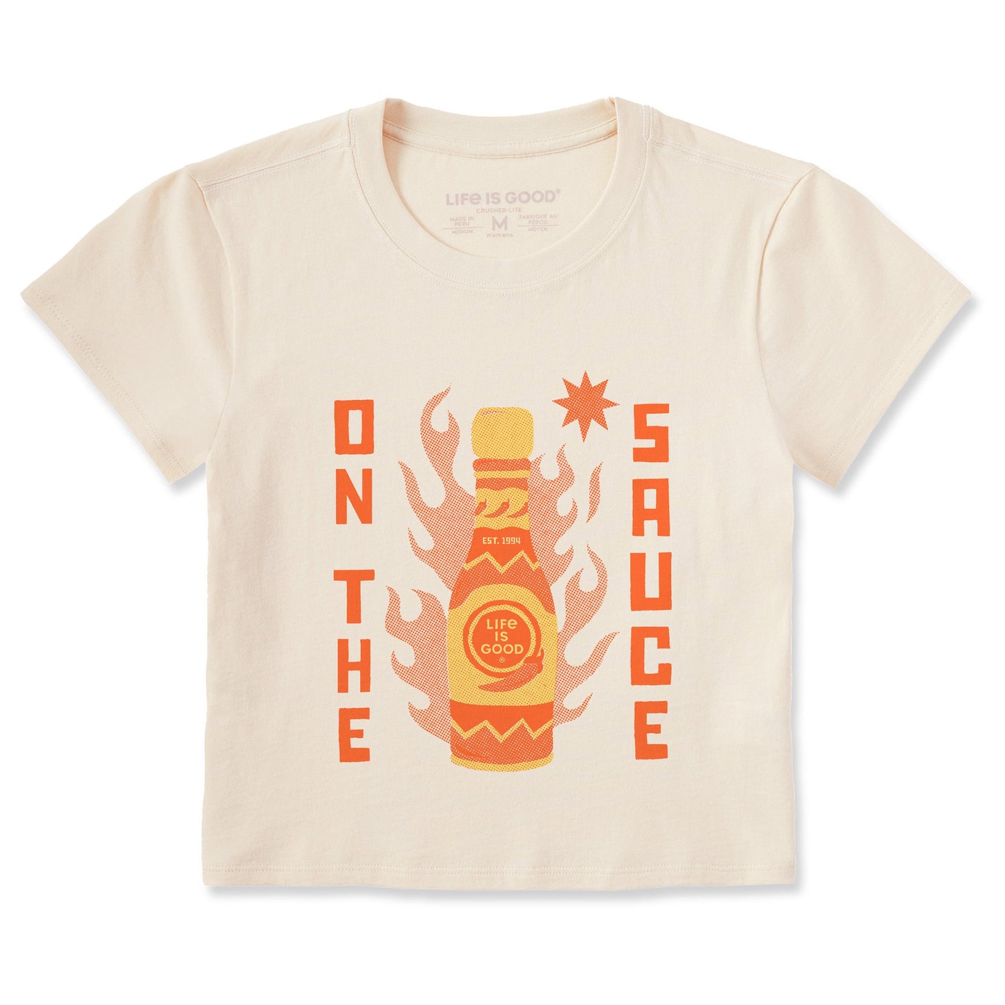 Women's On the Sauce Crusher-LITE Shrunken Tee