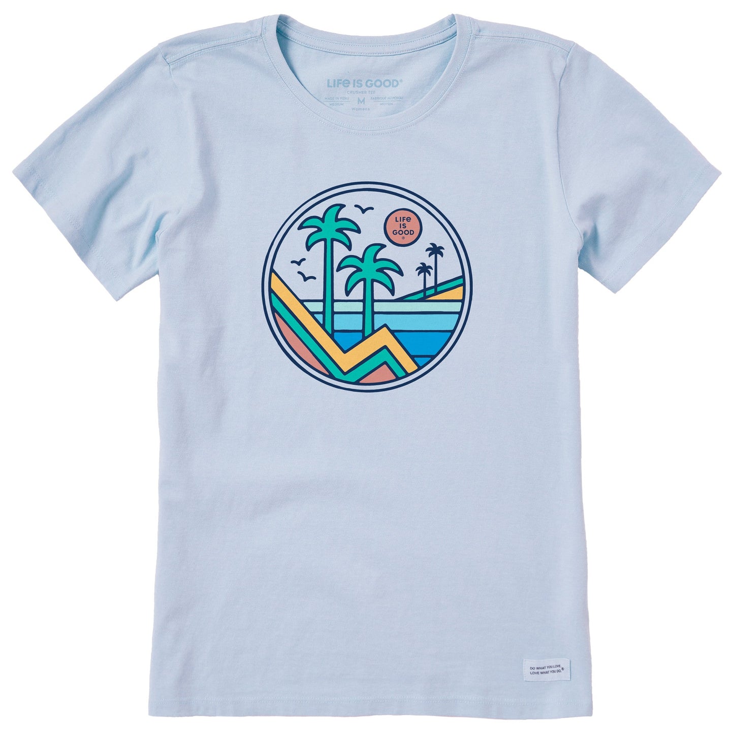 Women's Palms Sun and Water Short Sleeve Crusher Tee
