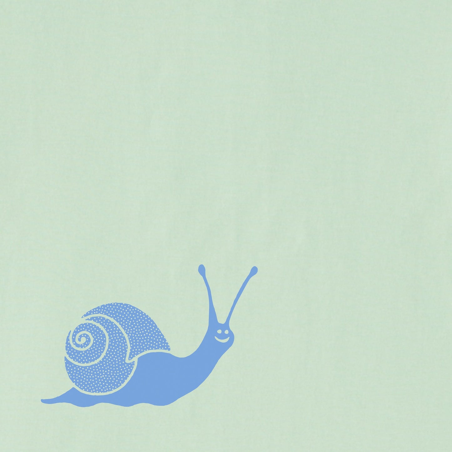 Kids Happy Snail Short Sleeve Crusher Tee