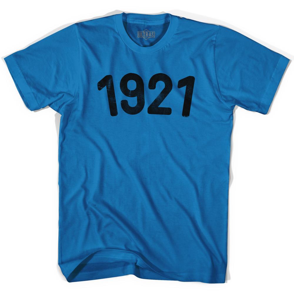 1921 Year Celebration Adult Cotton T-shirt