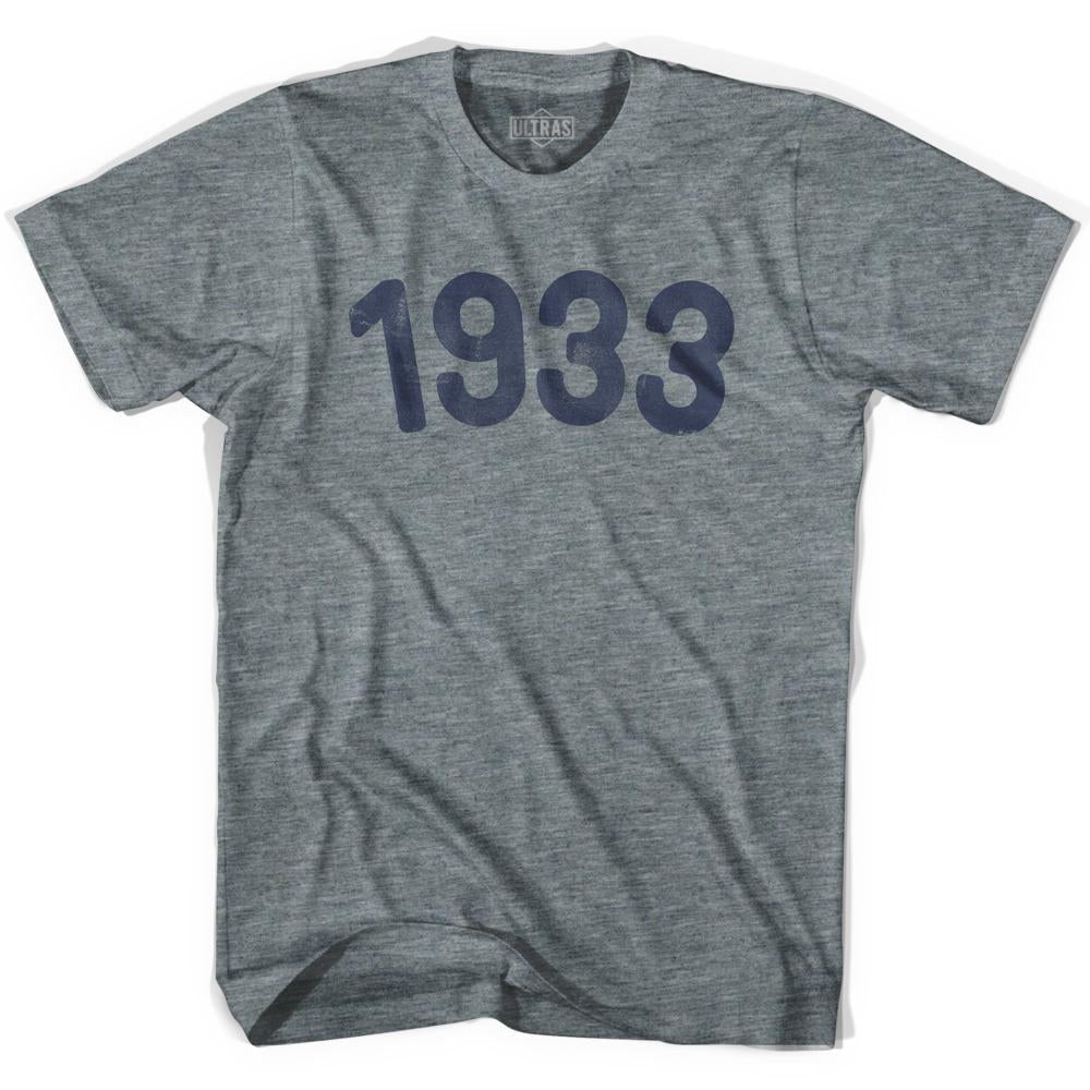 1933 Year Celebration Adult Tri-Blend T-shirt Style003