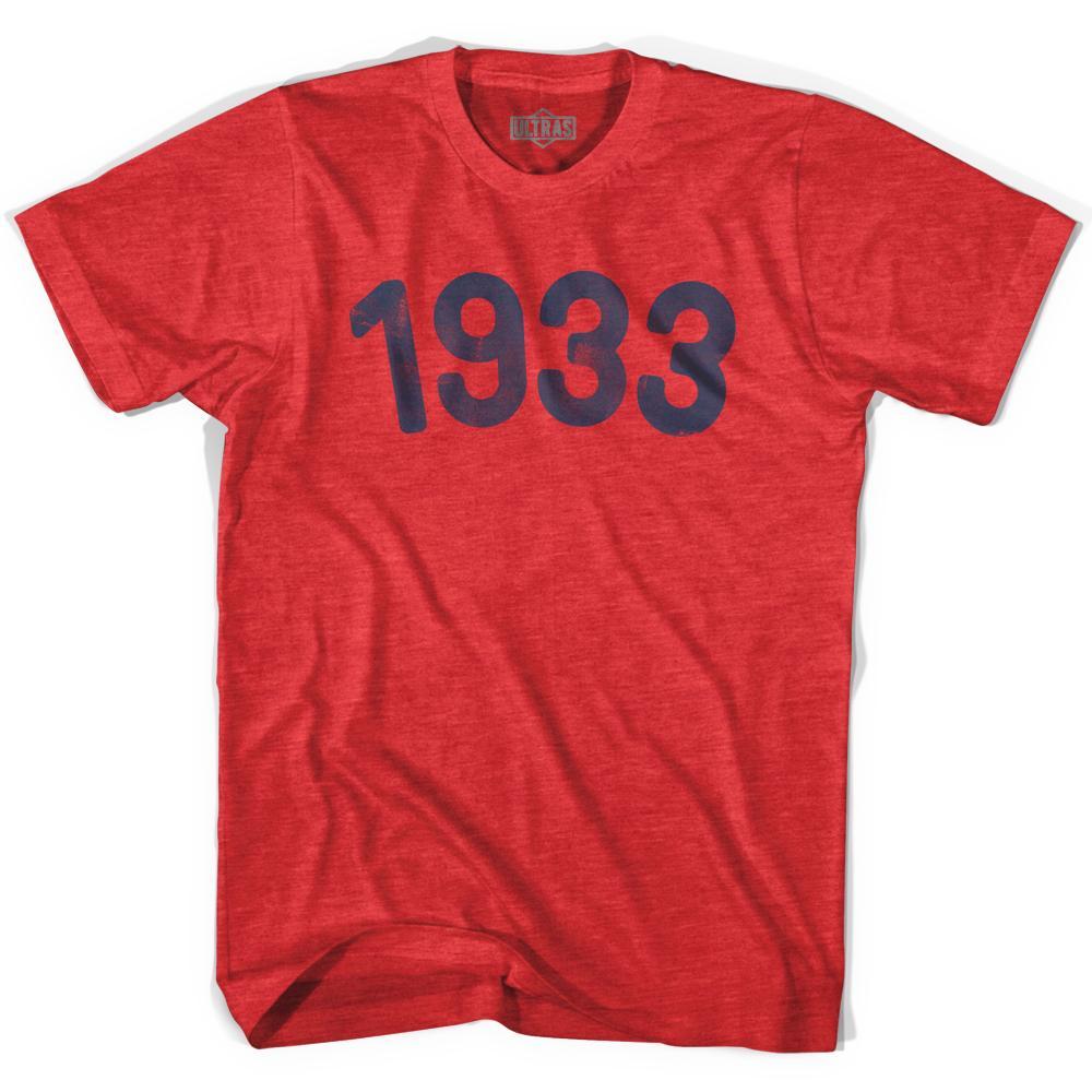 1933 Year Celebration Adult Tri-Blend T-shirt Style002