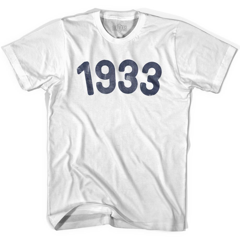 1933 Year Celebration Youth Cotton T-shirt Style001
