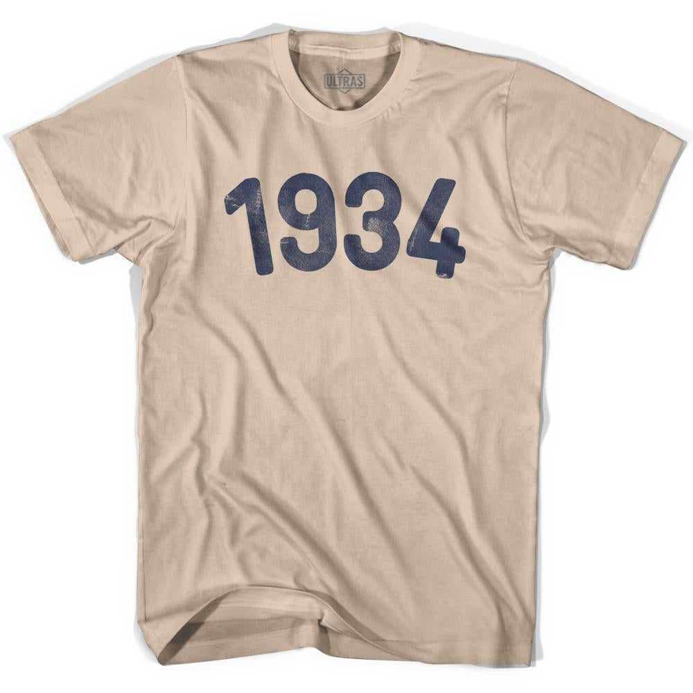 1934 Year Celebration Adult Cotton T-shirt Style002