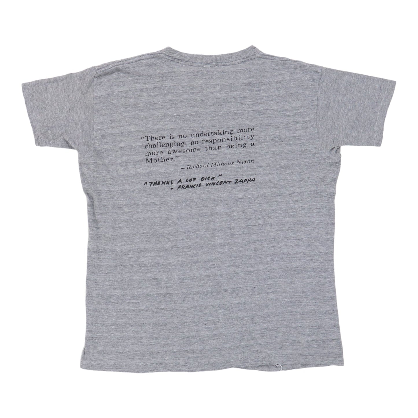 1970s Frank Zappa And The Mothers Promo Shirt Style001