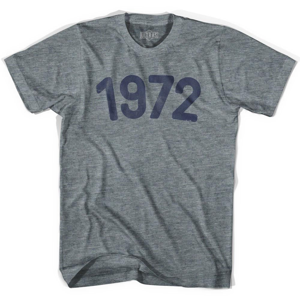 1972 Year Celebration Womens Tri-Blend T-shirt