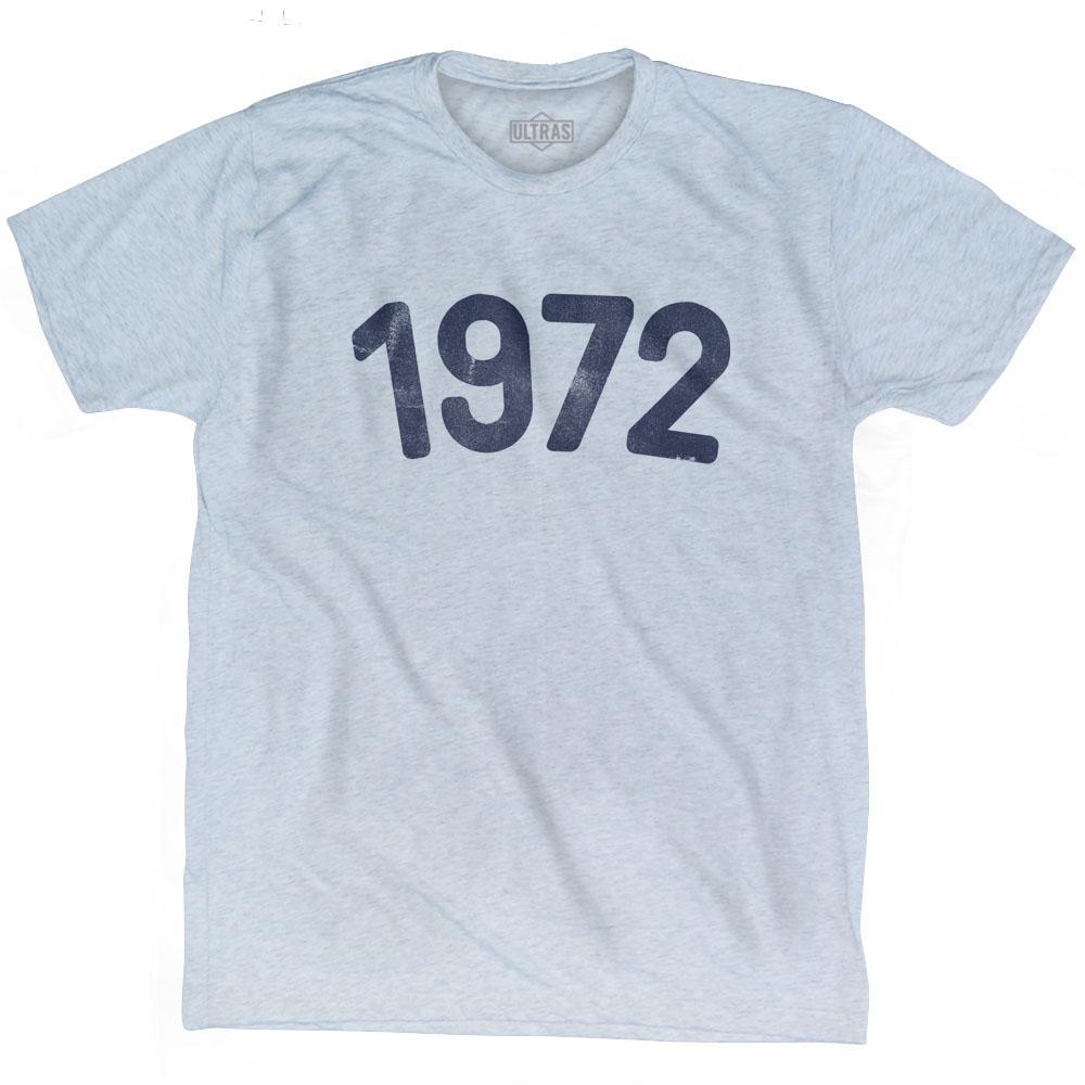 1972 Year Celebration Adult Tri-Blend T-shirt Style001