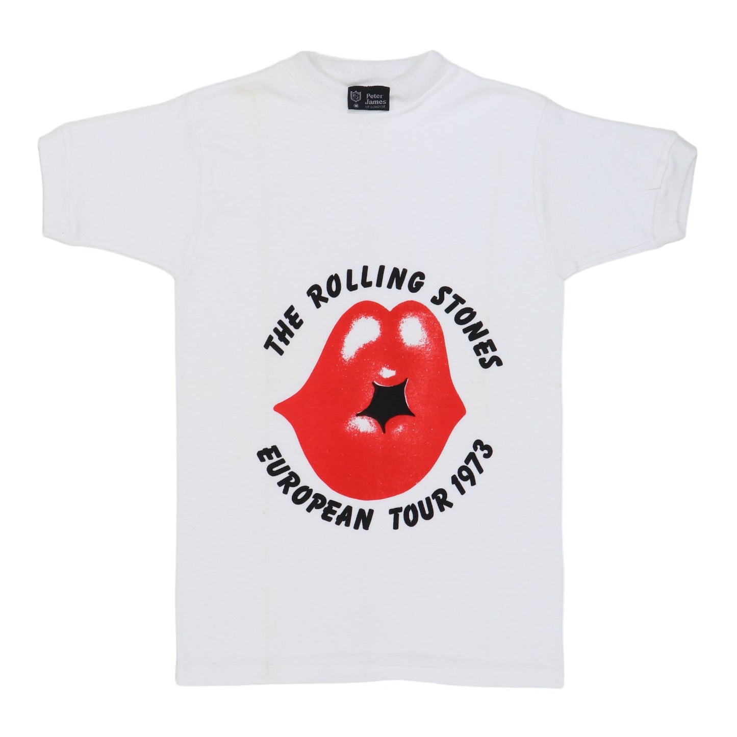 1973 Rolling Stones European Tour Shirt Style001