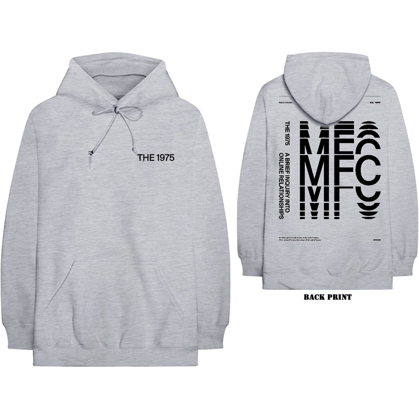 The 1975 Pullover Hoodie: ABIIOR MFC (Back Print)
