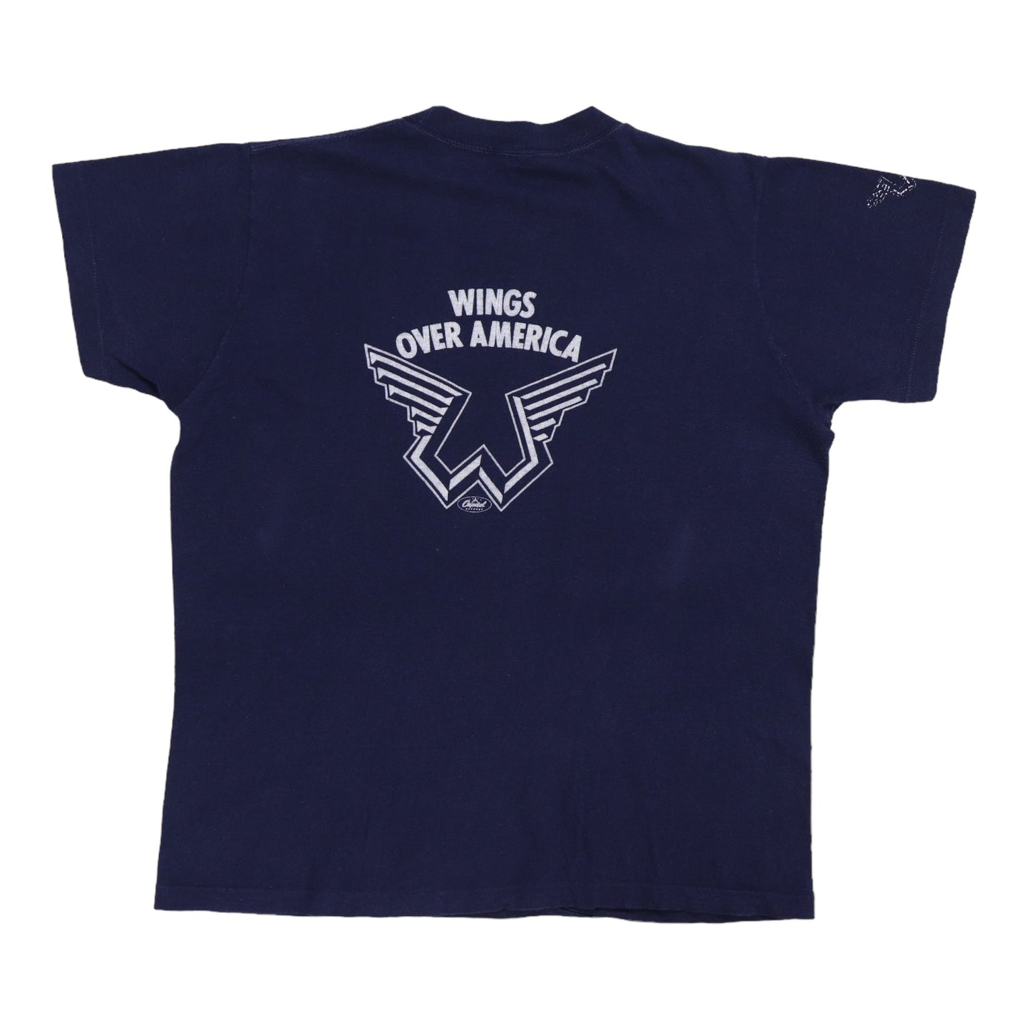 1976 Wings Over America Capitol Records Promo Shirt Style006
