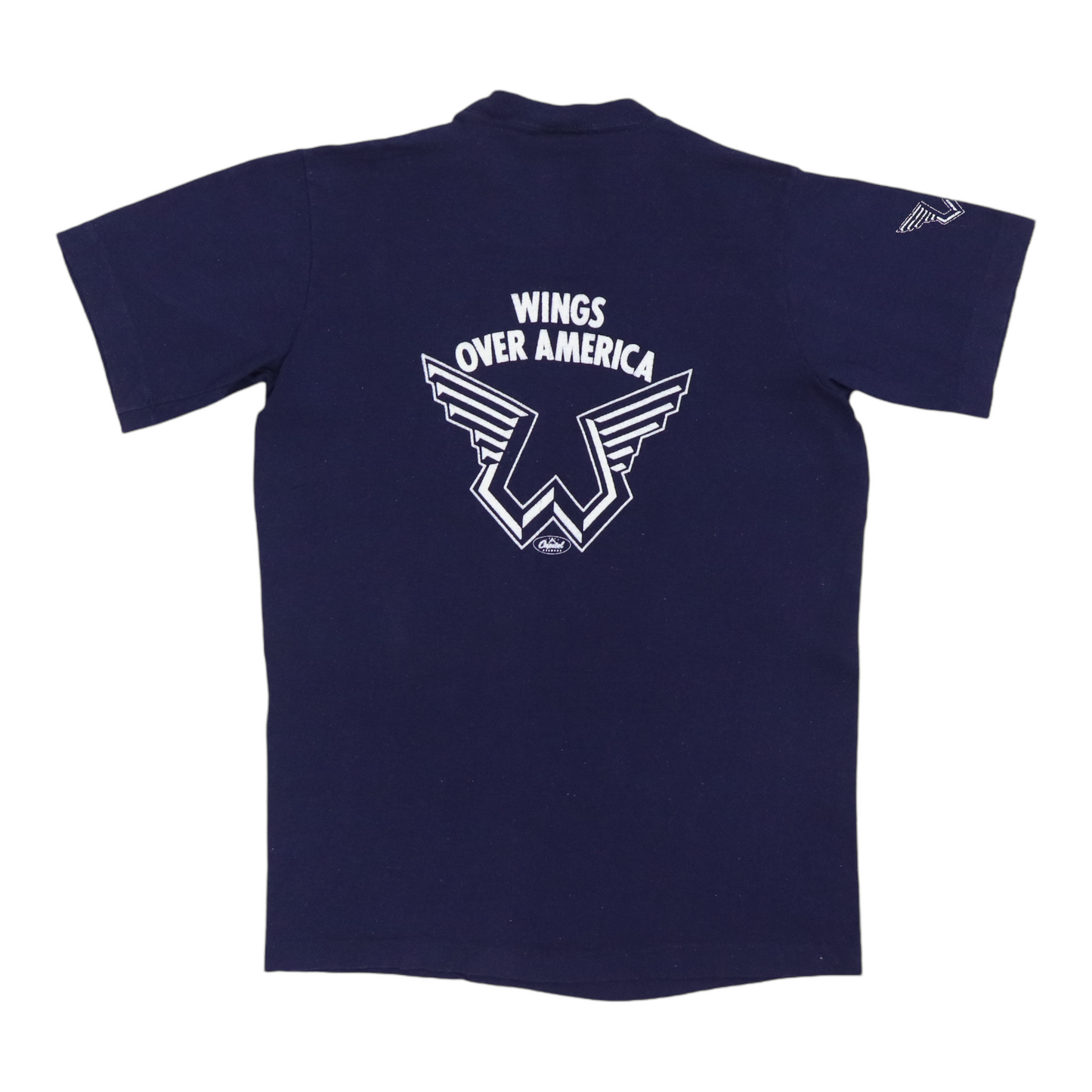 1976 Wings Over America Capitol Records Promo Shirt Style008