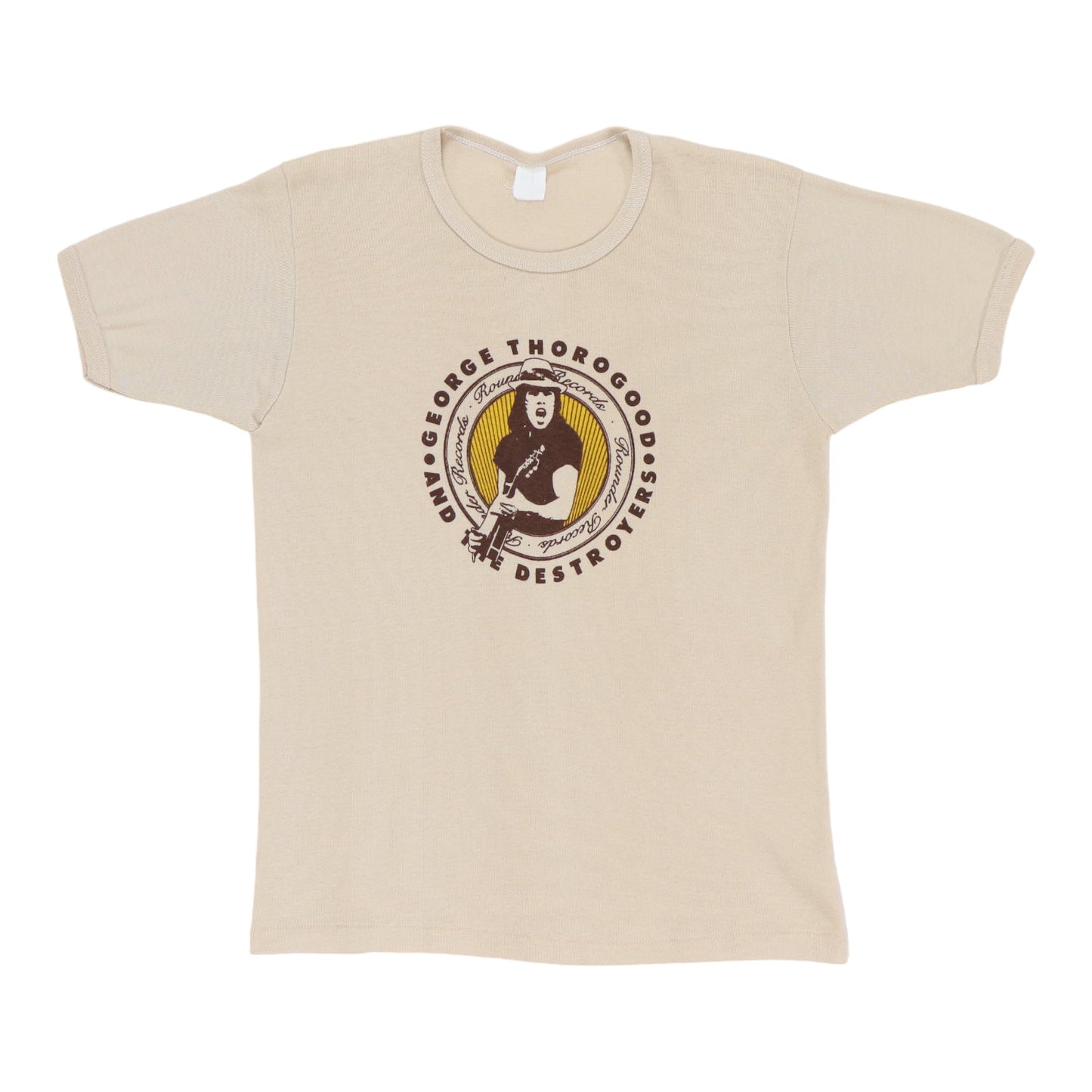 1977 George Thorogood And The Destroyers Rounder Records Shirt Style002