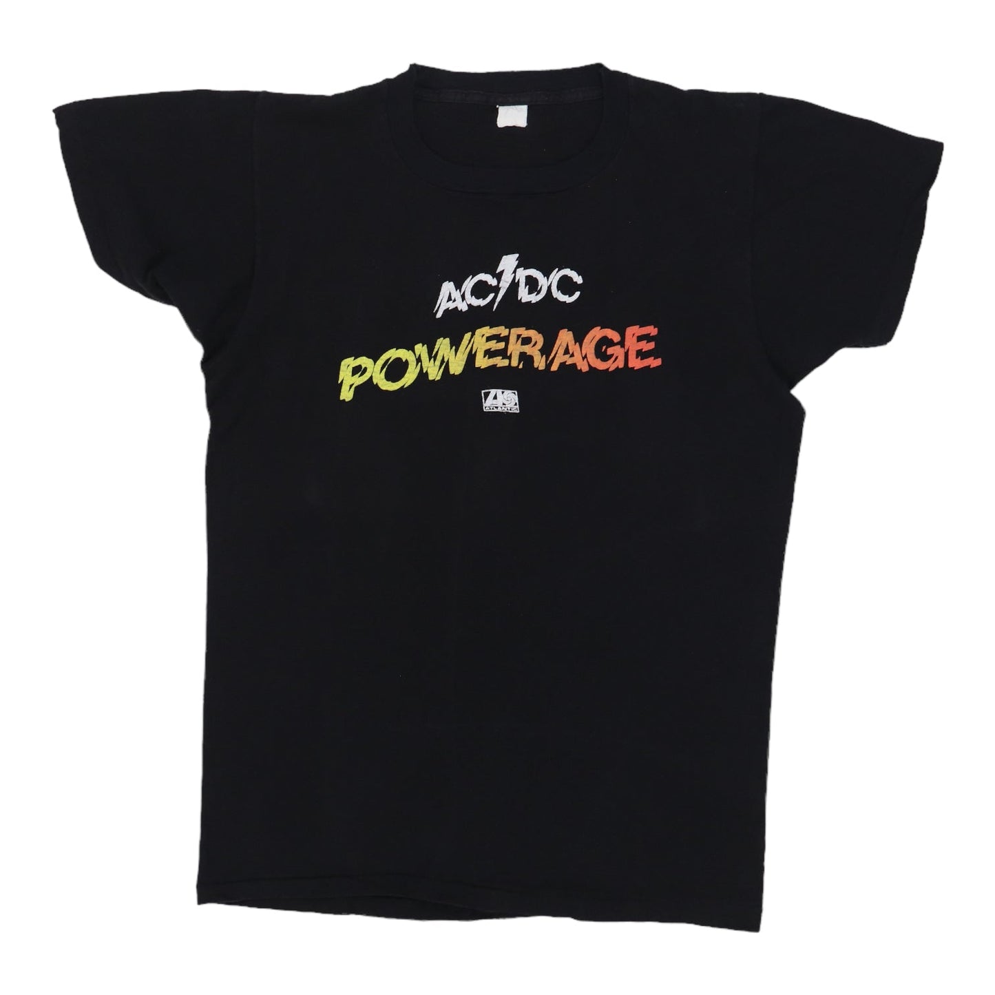 1978 ACDC Powerage Atlantic Records Promo Shirt Style001
