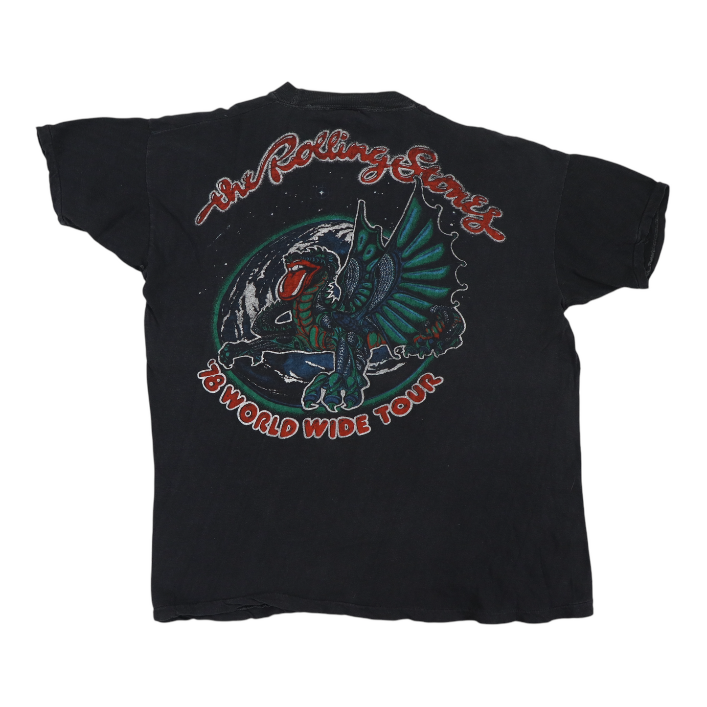 1978 Rolling Stones World Tour Shirt Style003