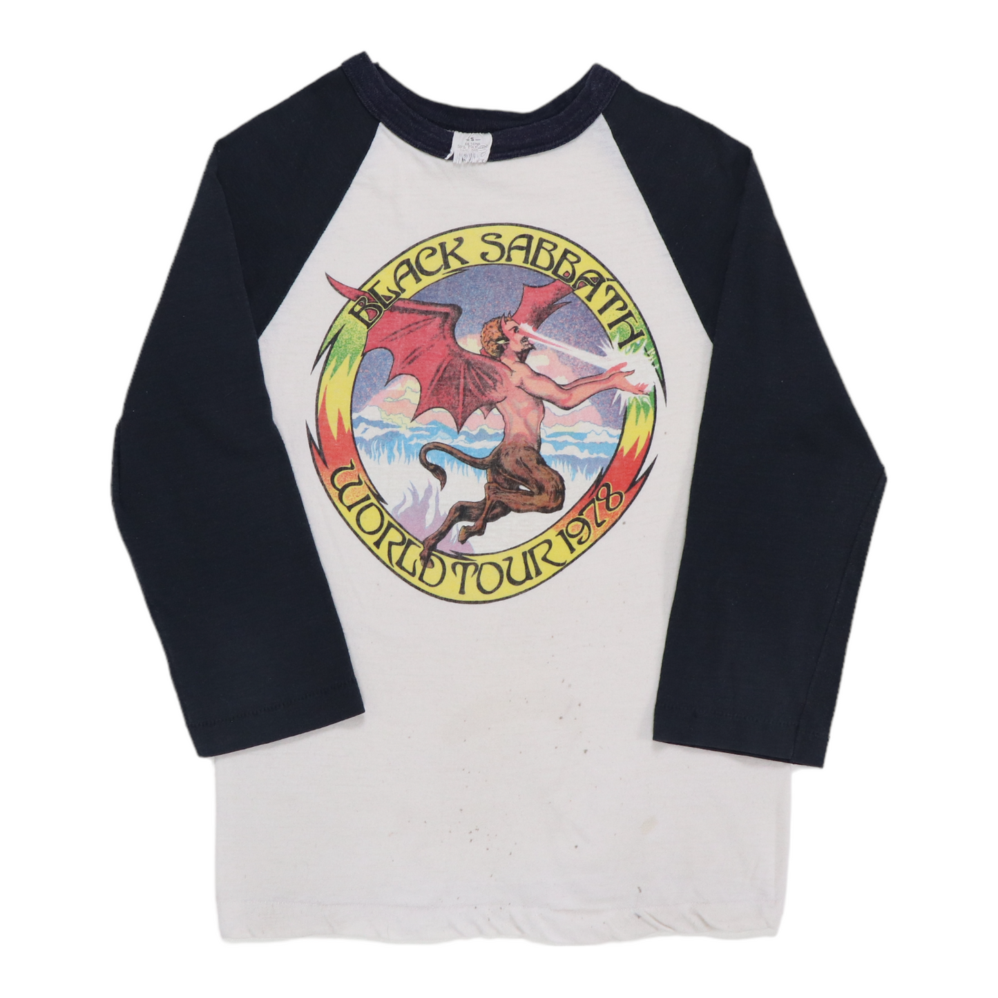 1978 Black Sabbath World Tour Jersey Shirt Style002