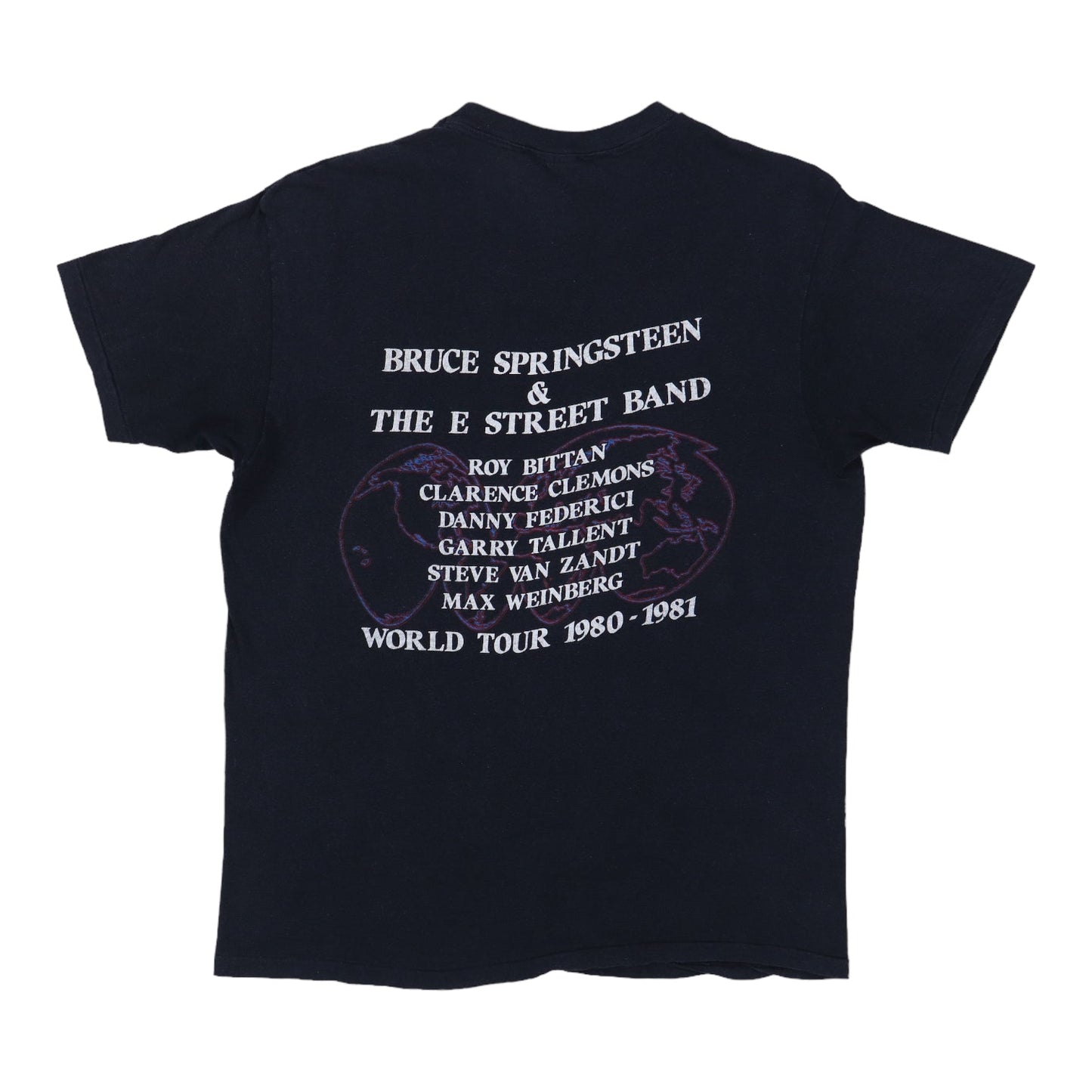 1980 Bruce Springsteen World Tour Shirt Style003