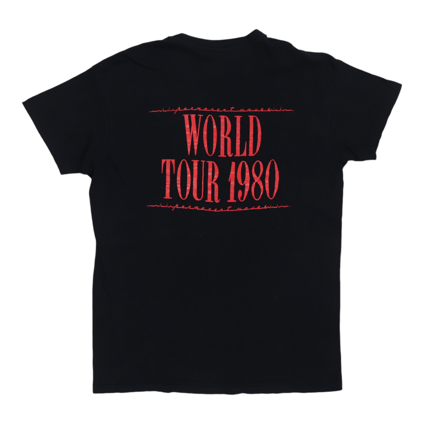 1980 Rush Permanent Waves Tour Shirt Style001
