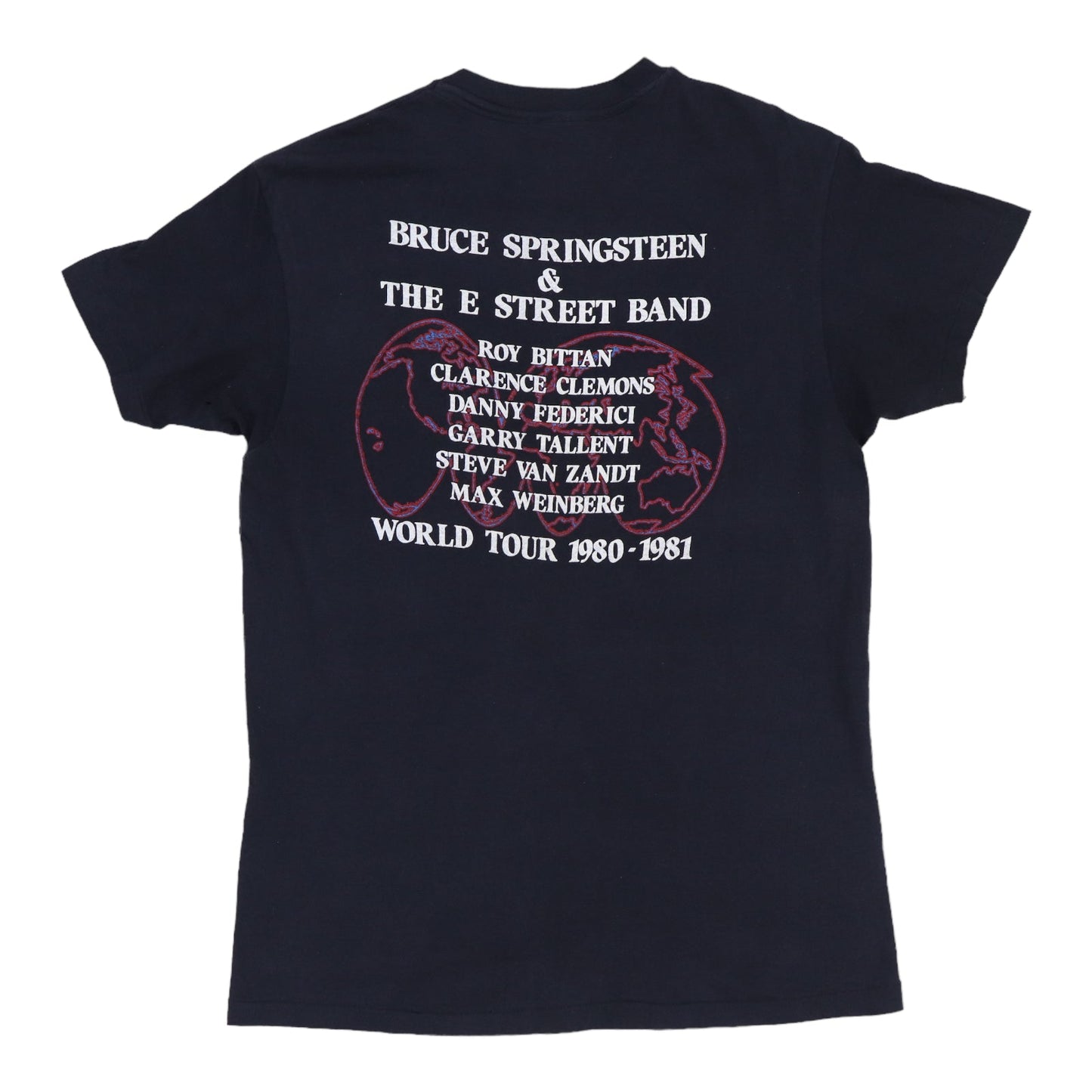 1980 Bruce Springsteen Tour Shirt Style001