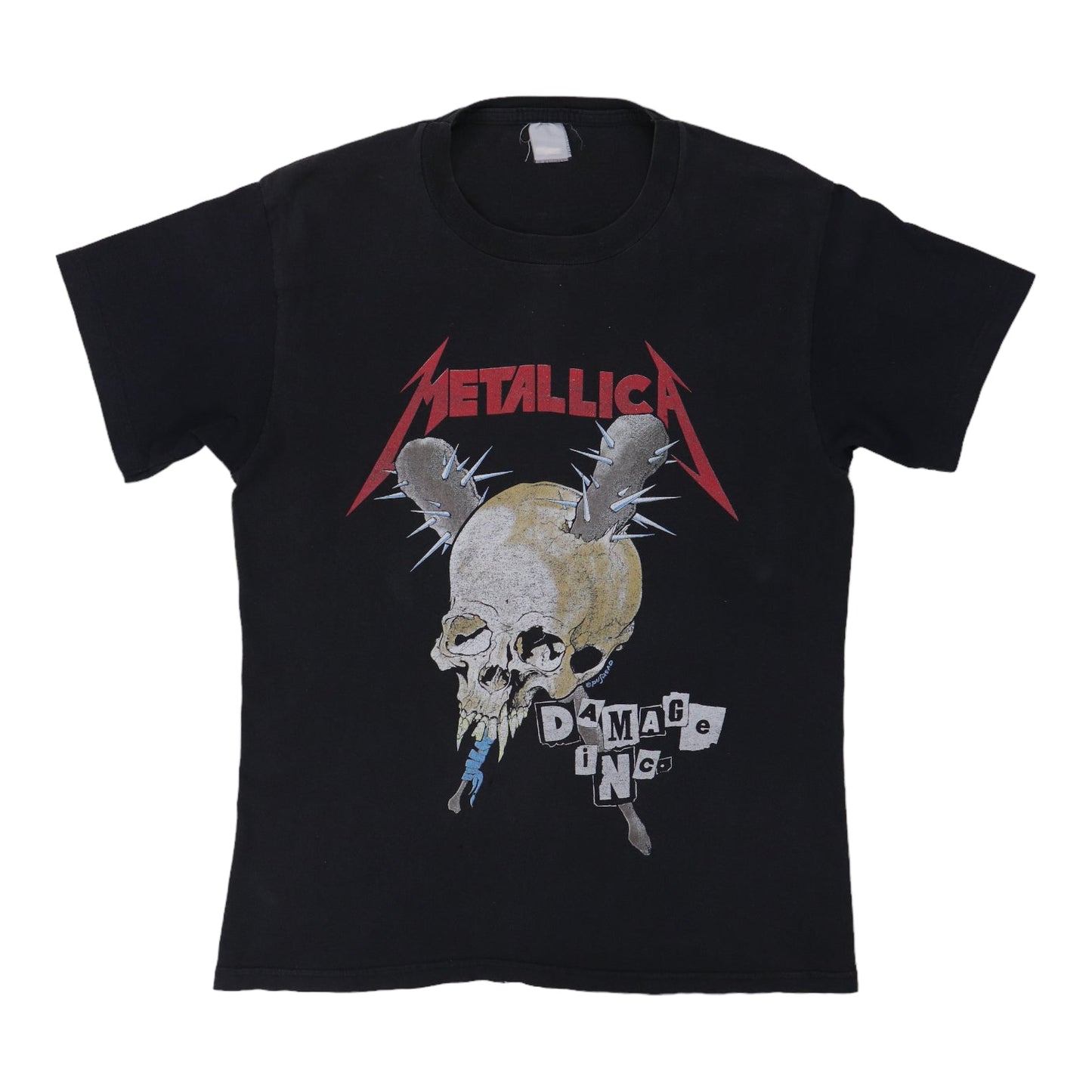 1980s Metallica Damage Inc Tour Shirt Style001