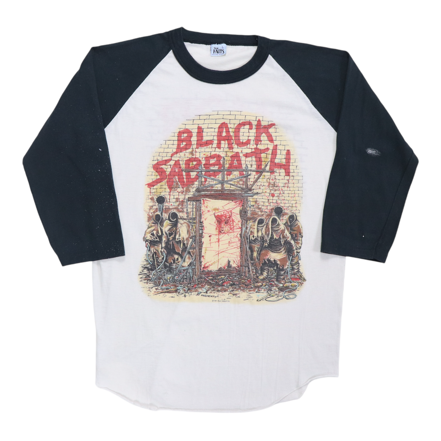 1981 Black Sabbath Mob Rules Tour Jersey Shirt Style002
