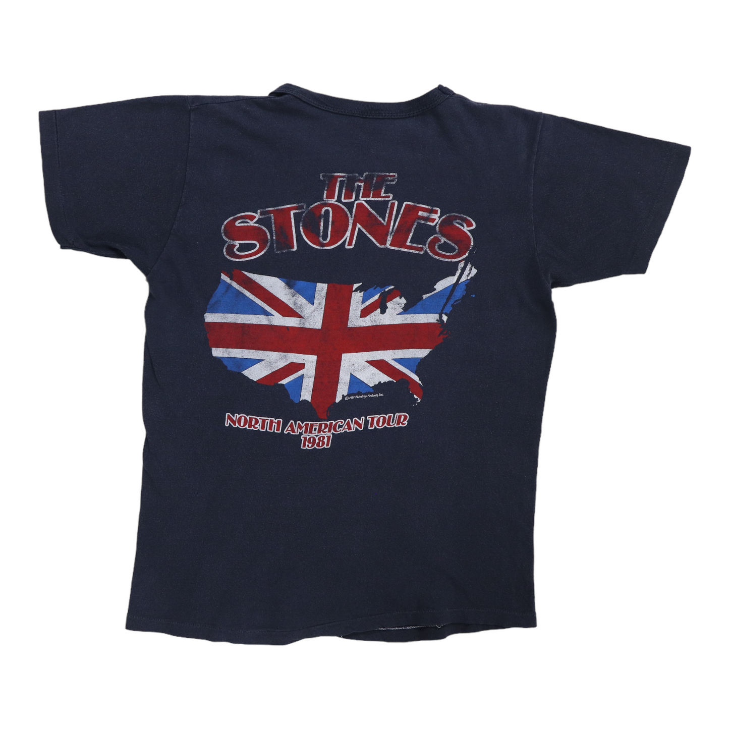 1981 Rolling Stones North American Tour Shirt Style020