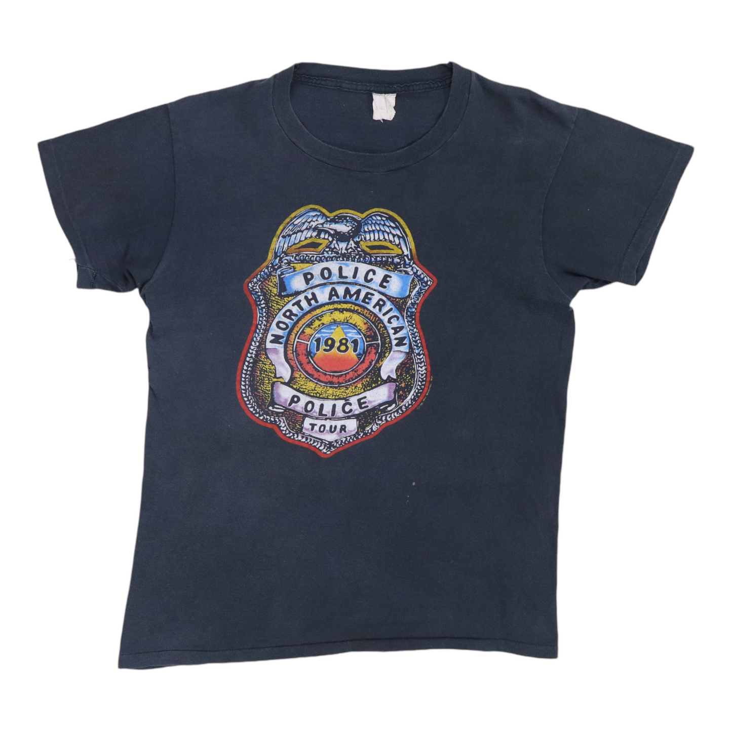 1981 The Police North American Tour Shirt Style001