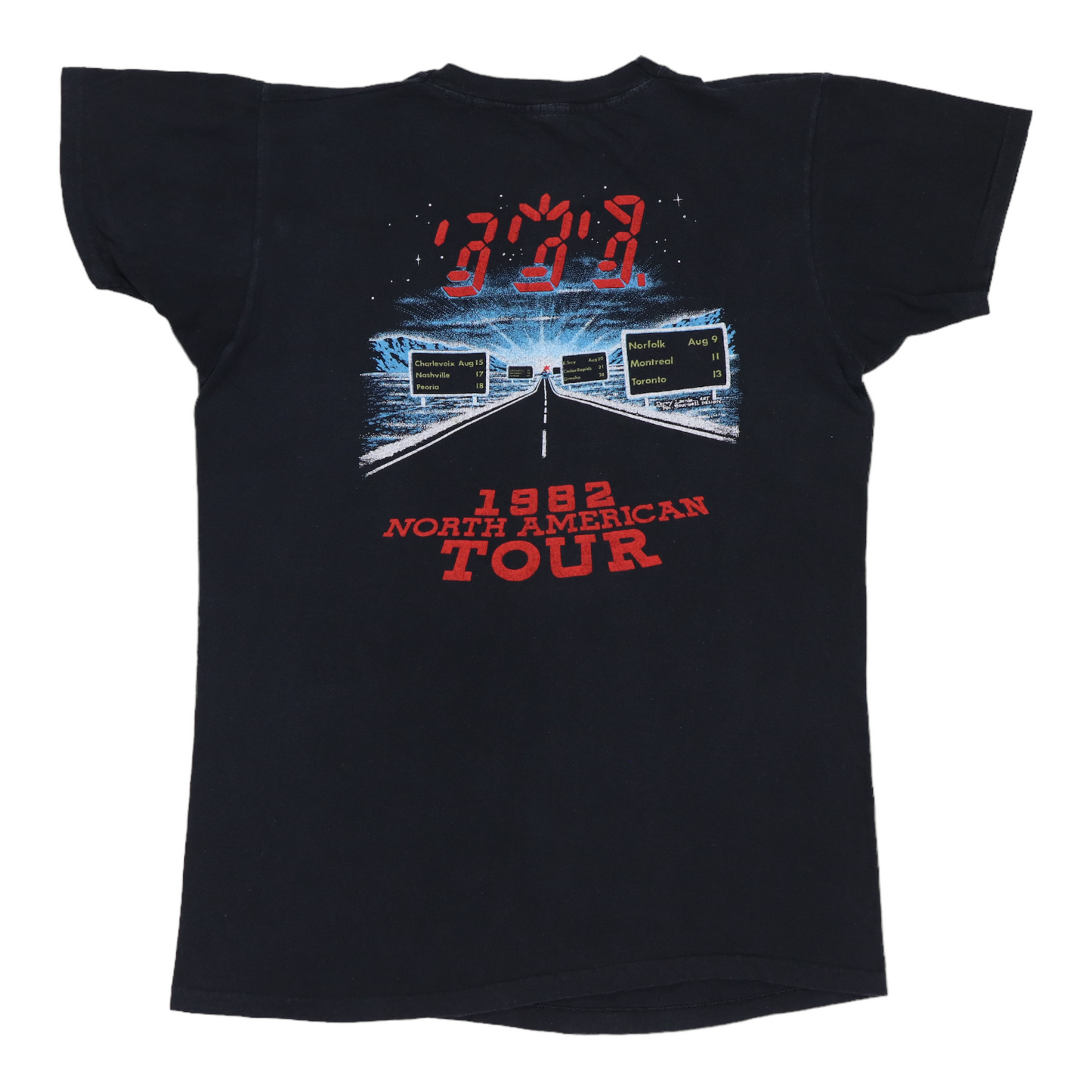 1982 The Police Ghost In The Machine Tour Shirt Style002