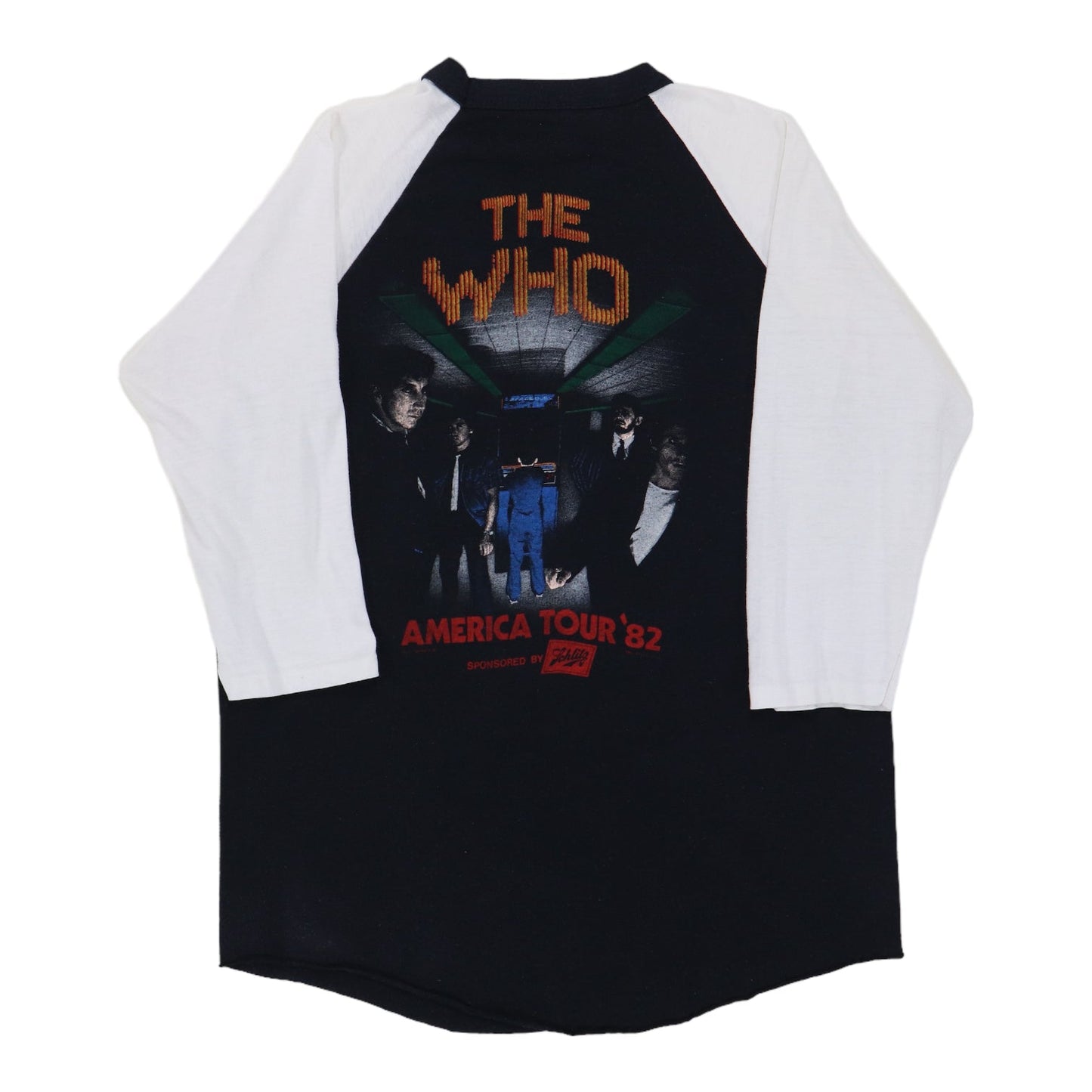 1982 The Who North American Tour Jersey Shirt Style001
