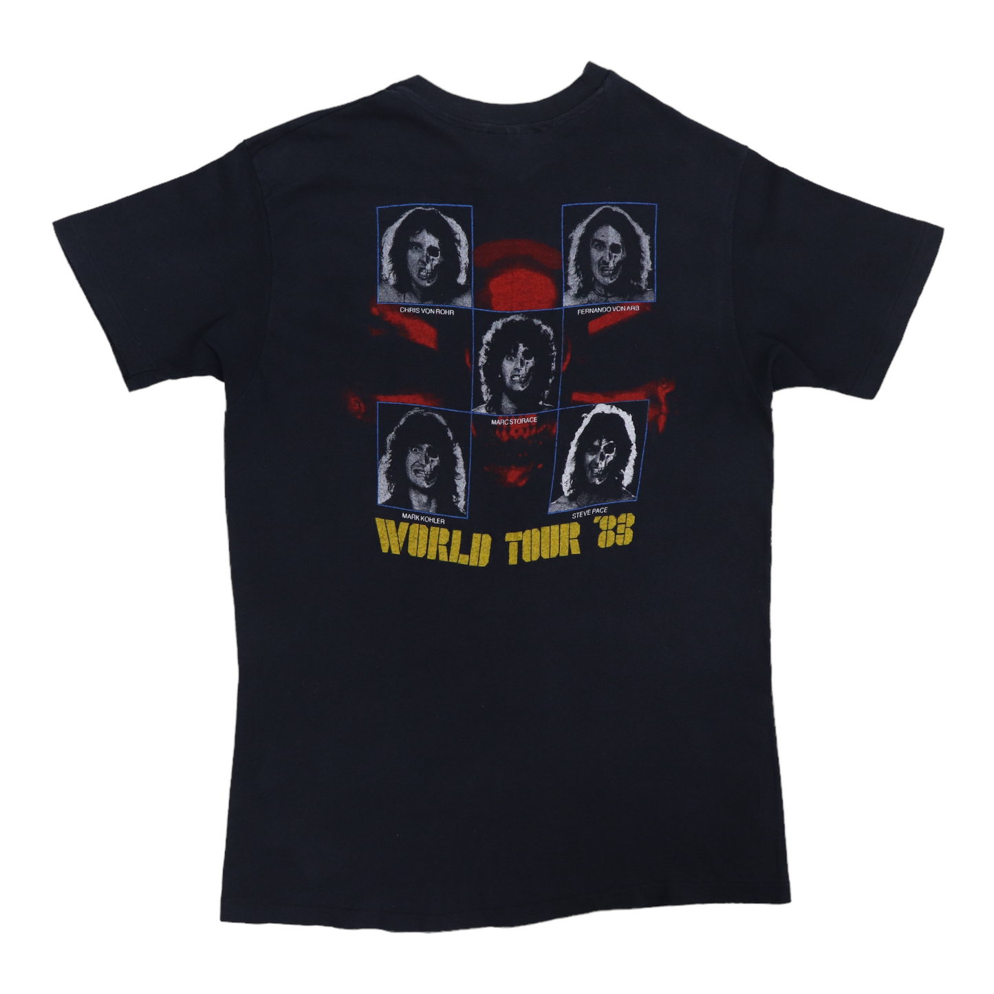 1983 Krokus World Tour Shirt Style001