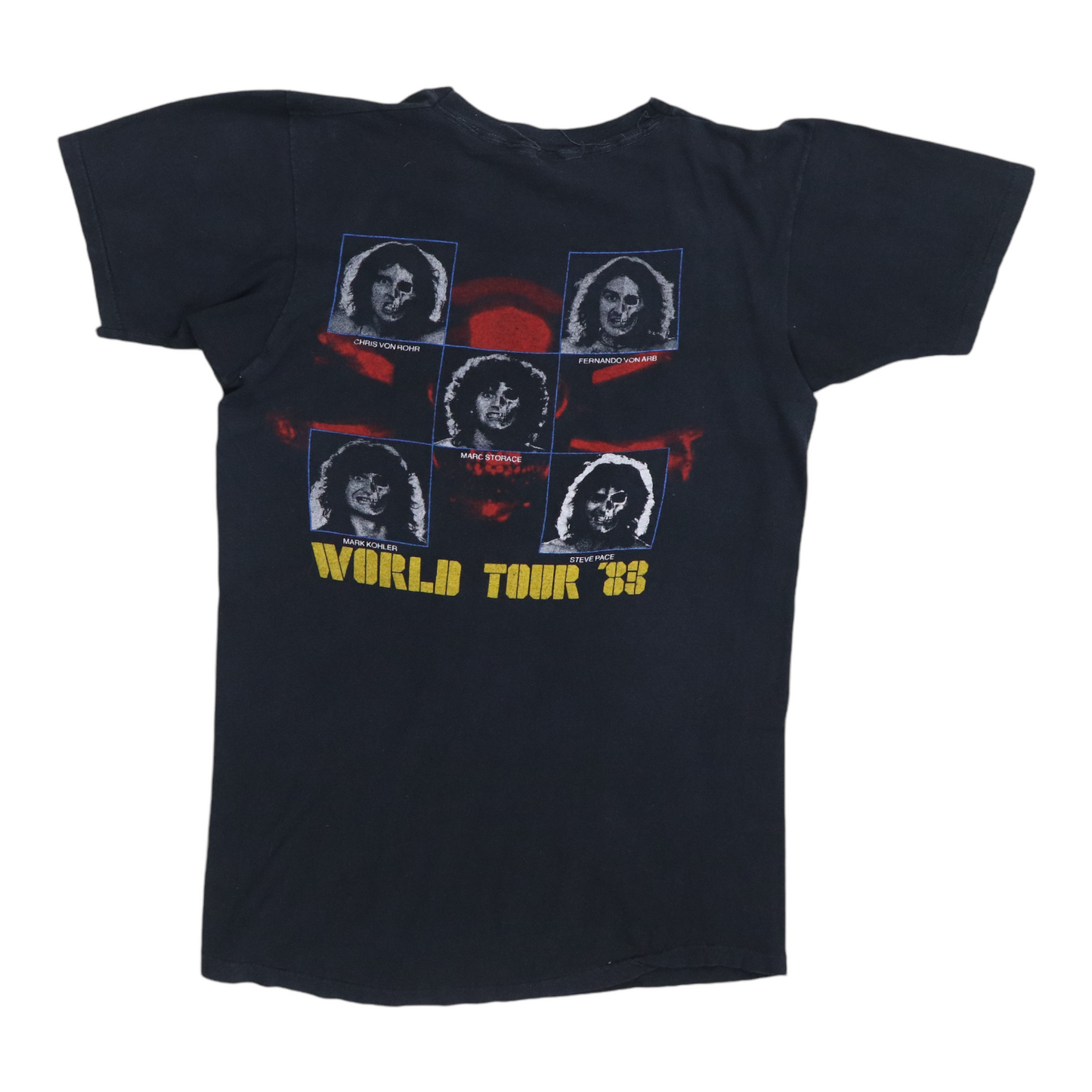 1983 Krokus World Tour Shirt Style002