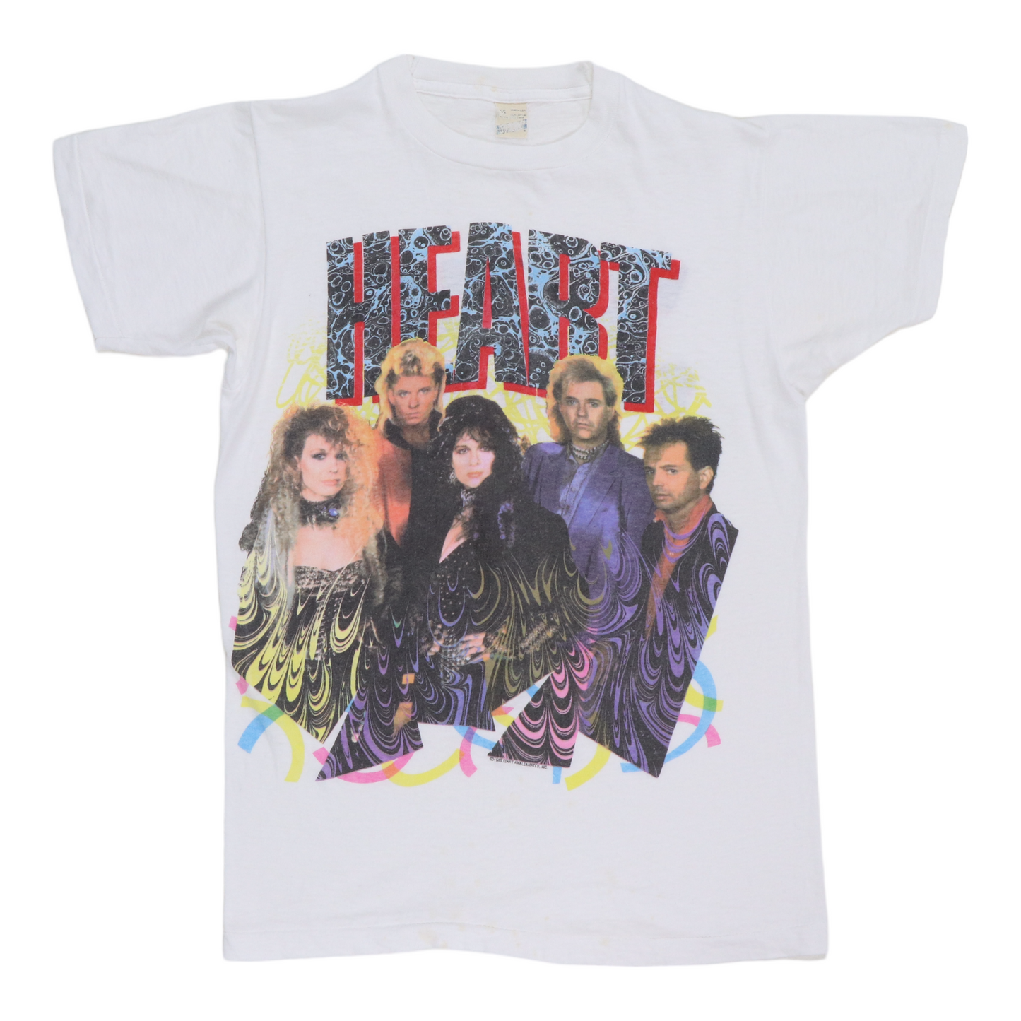 1985 Heart World Tour Shirt Style002