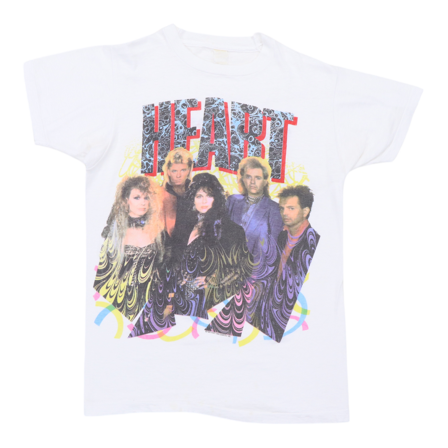 1985 Heart World Tour Shirt Style003