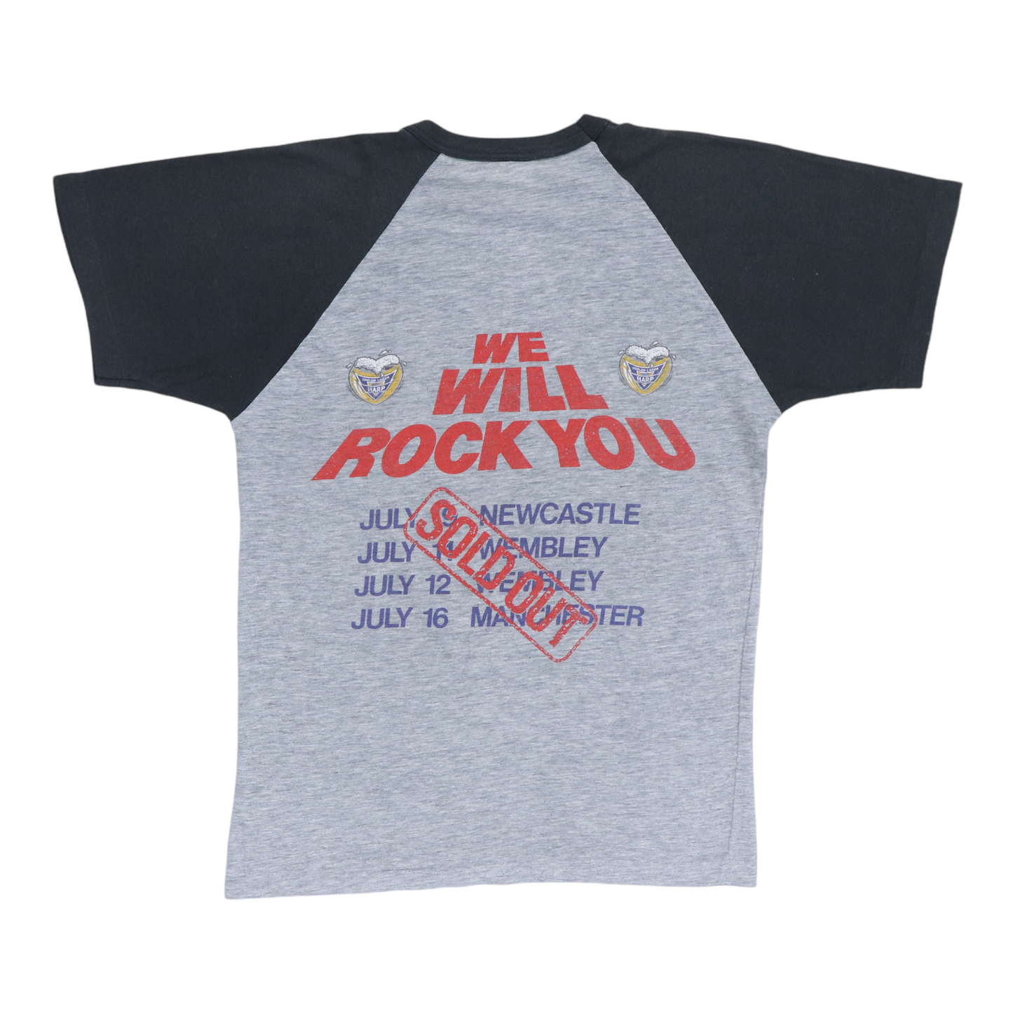 1986 Queen Tour Jersey Shirt Style001