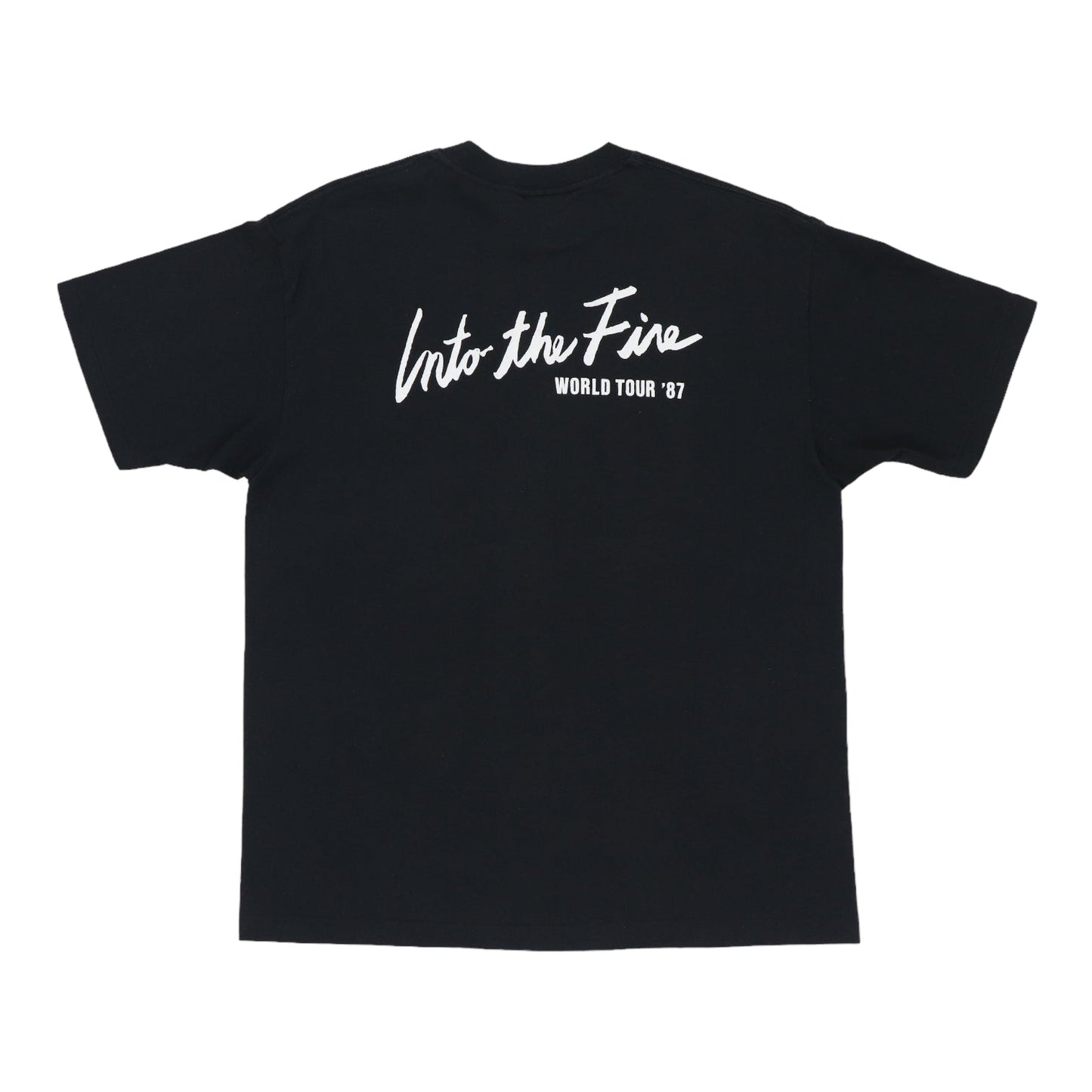 1987 Bryan Adams Into The Fire World Tour Shirt Style004