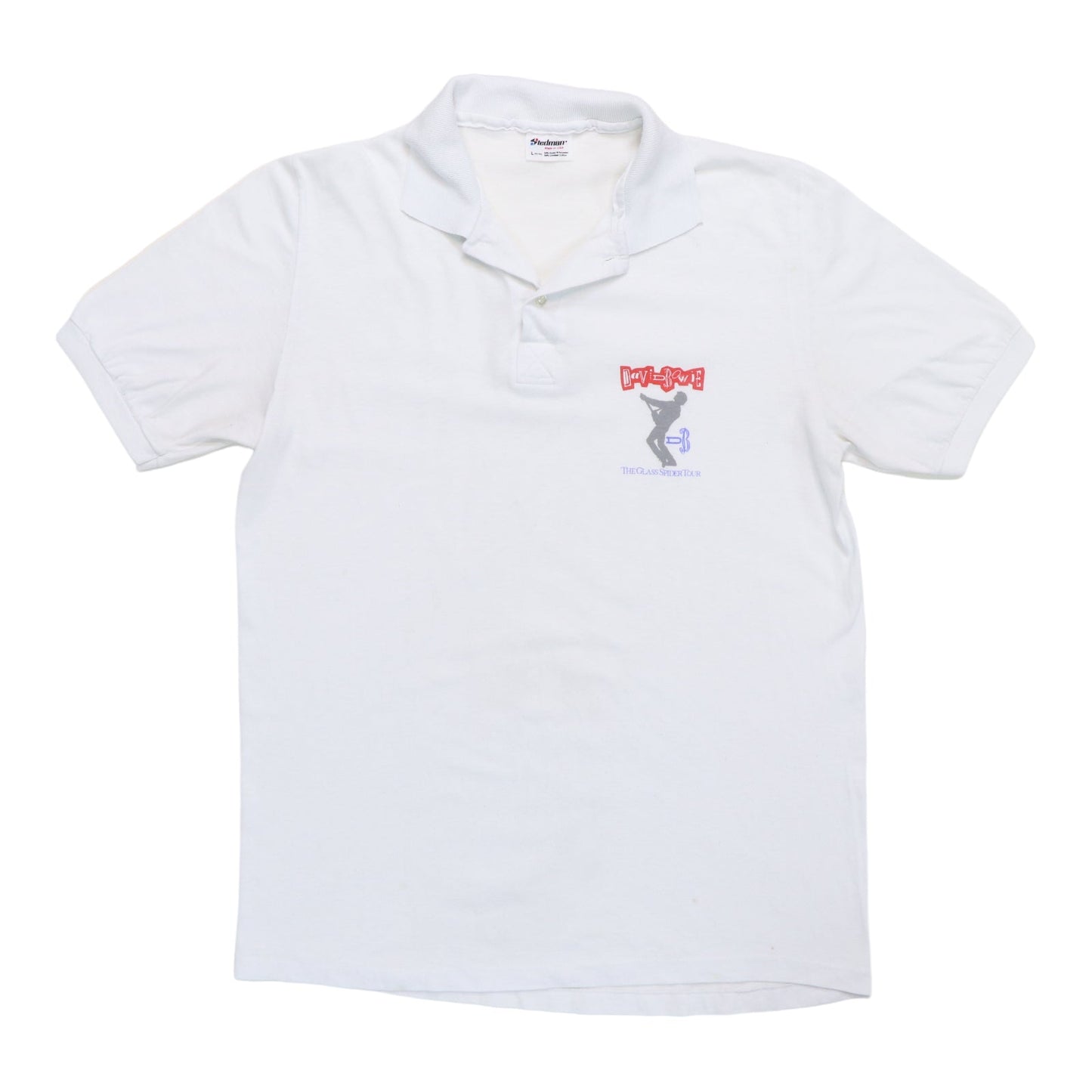1987 David Bowie The Glass Spider Tour Crew Shirt Style001