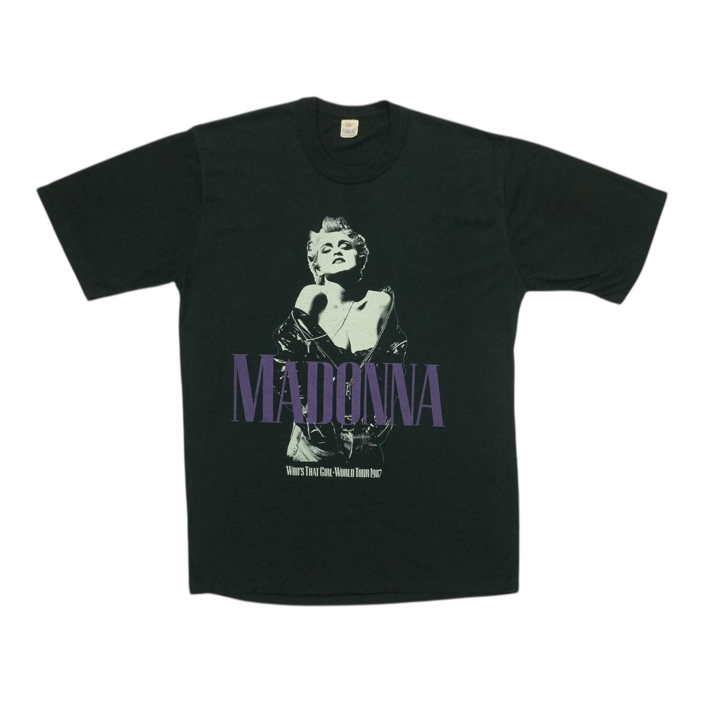 1987 Madonna Who's That Girl World Tour Shirt Style012