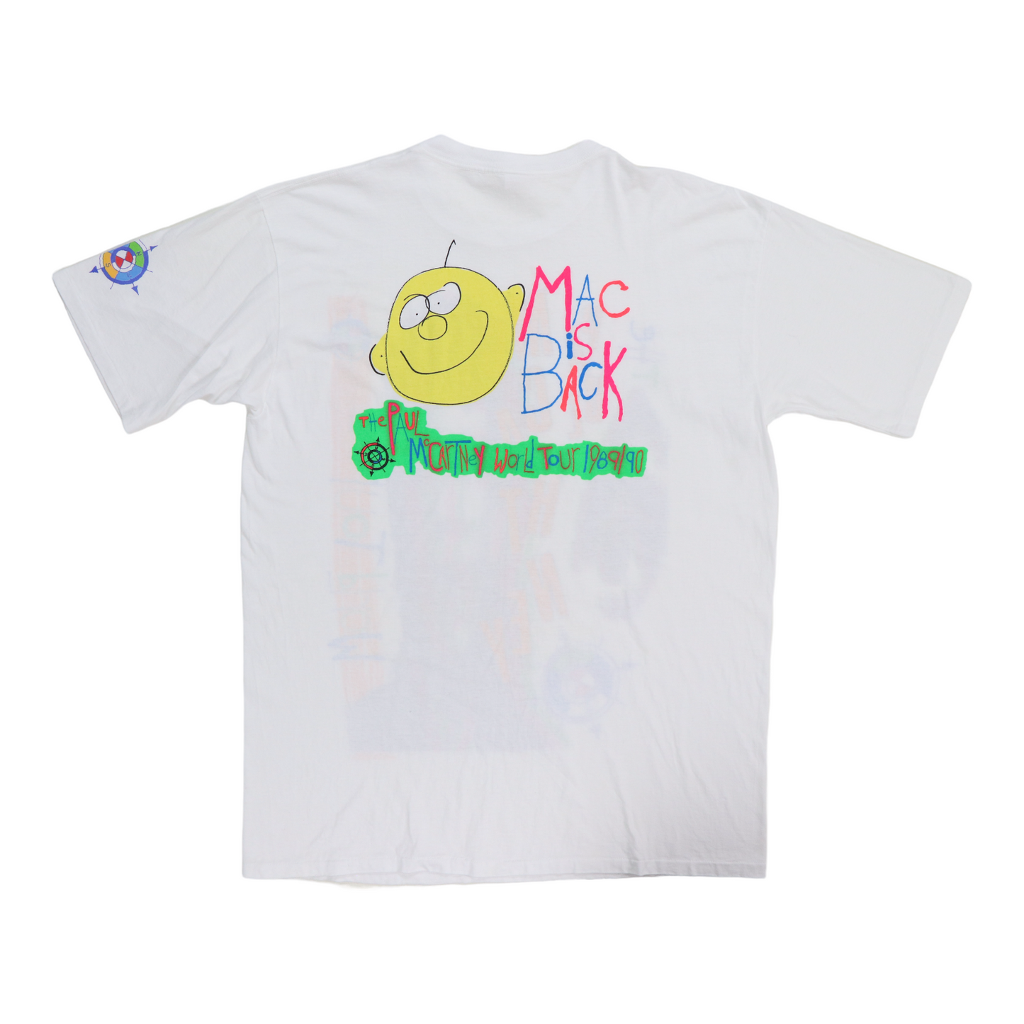 1989 Paul McCartney World Tour Shirt Style019