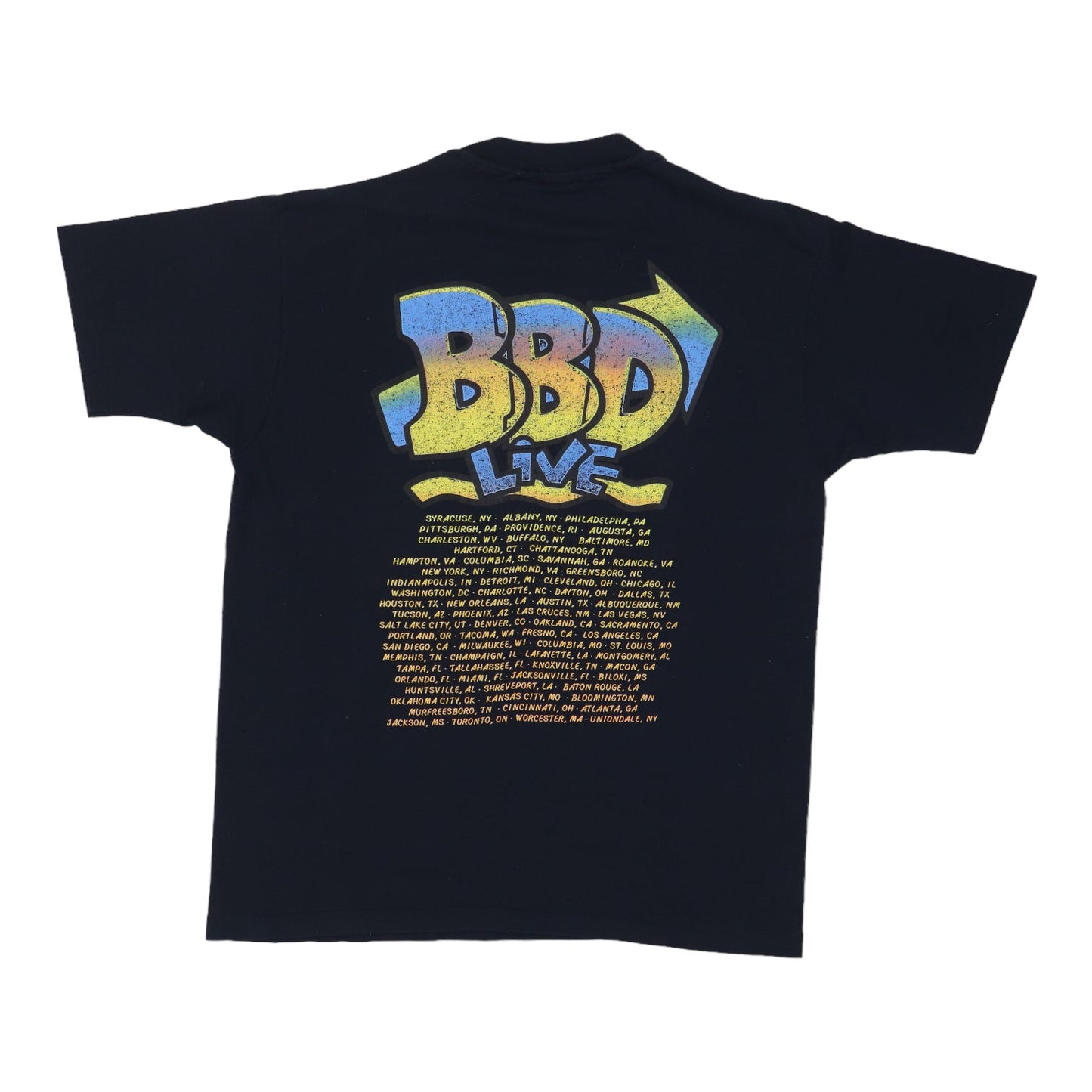 1990 Bell Biv Devoe Shit Is Mental Tour Shirt Style002