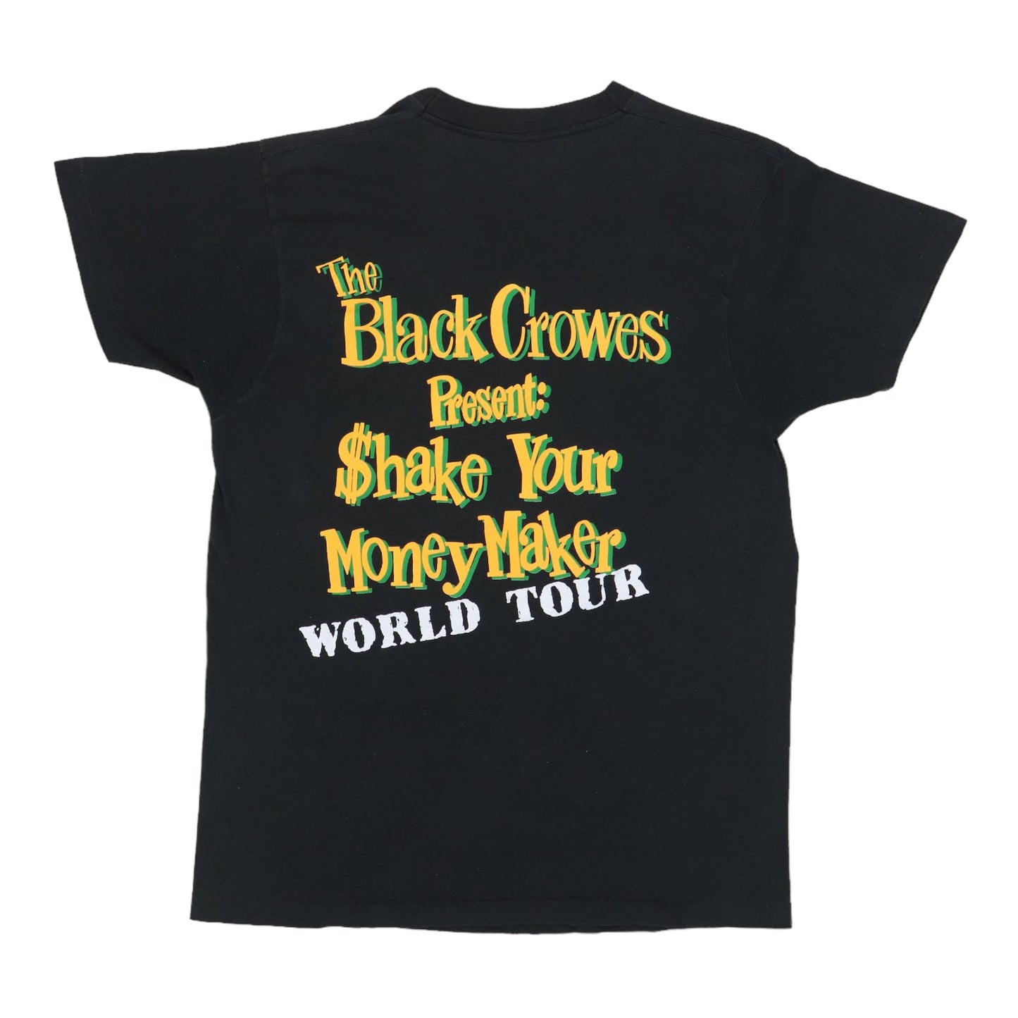 1990 Black Crowes Shake Your Money Maker Tour Shirt Style001