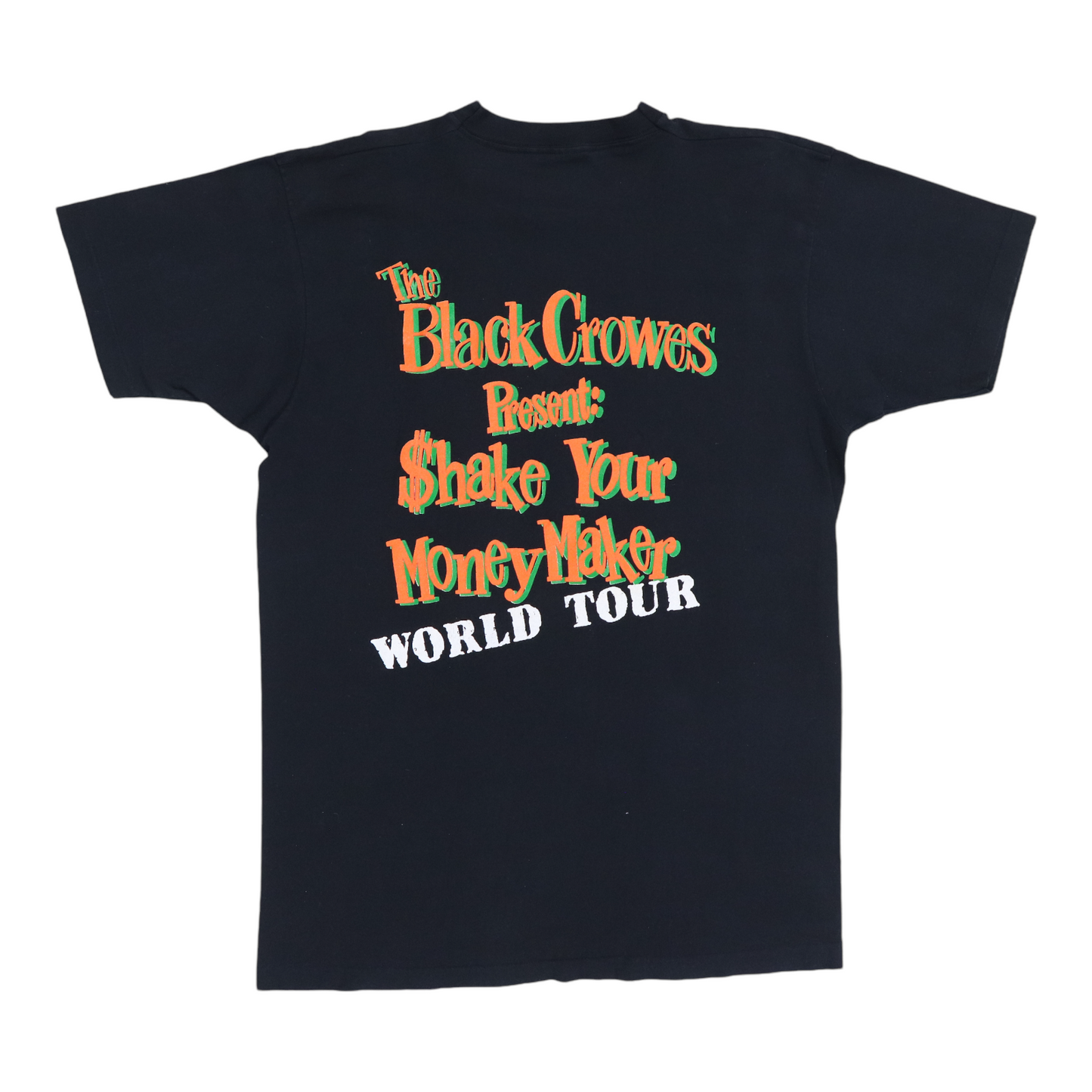 1990 Black Crowes Shake Your Money Maker Tour Shirt Style002