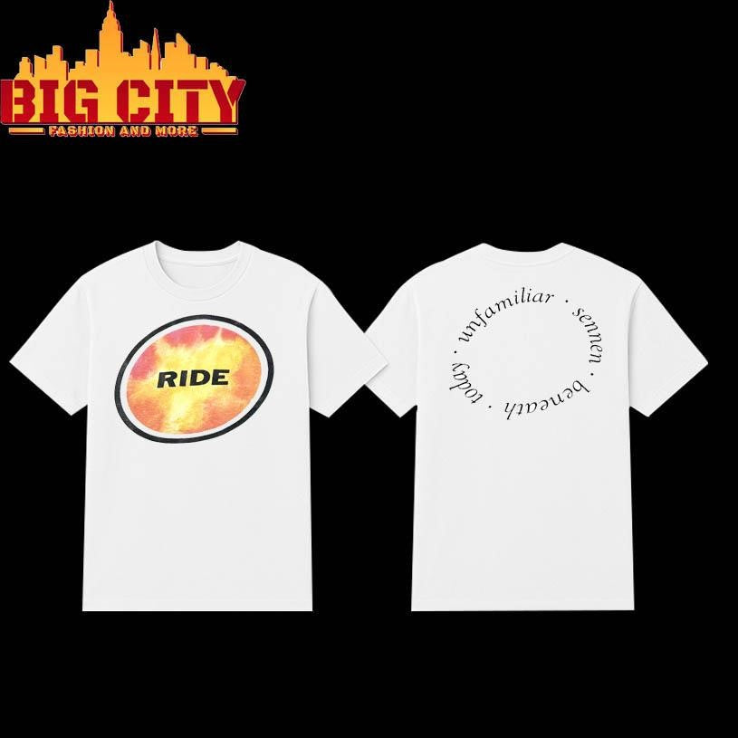 1991 RIDE UNFAMILIAR Two Sided Shirt