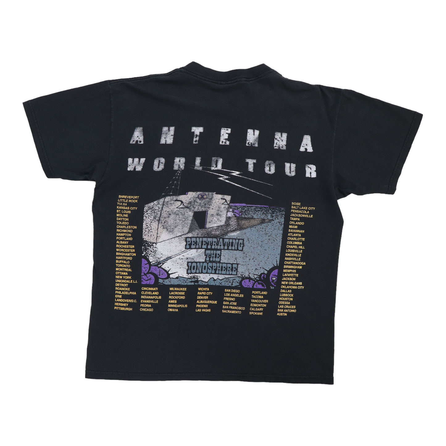 1994 ZZ Top Antenna World Tour Shirt Style001