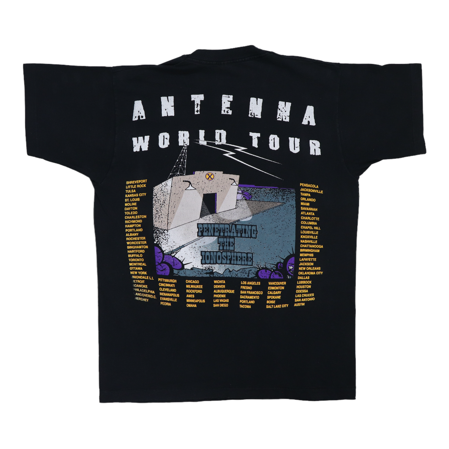 1994 ZZ Top Antenna World Tour Shirt Style002