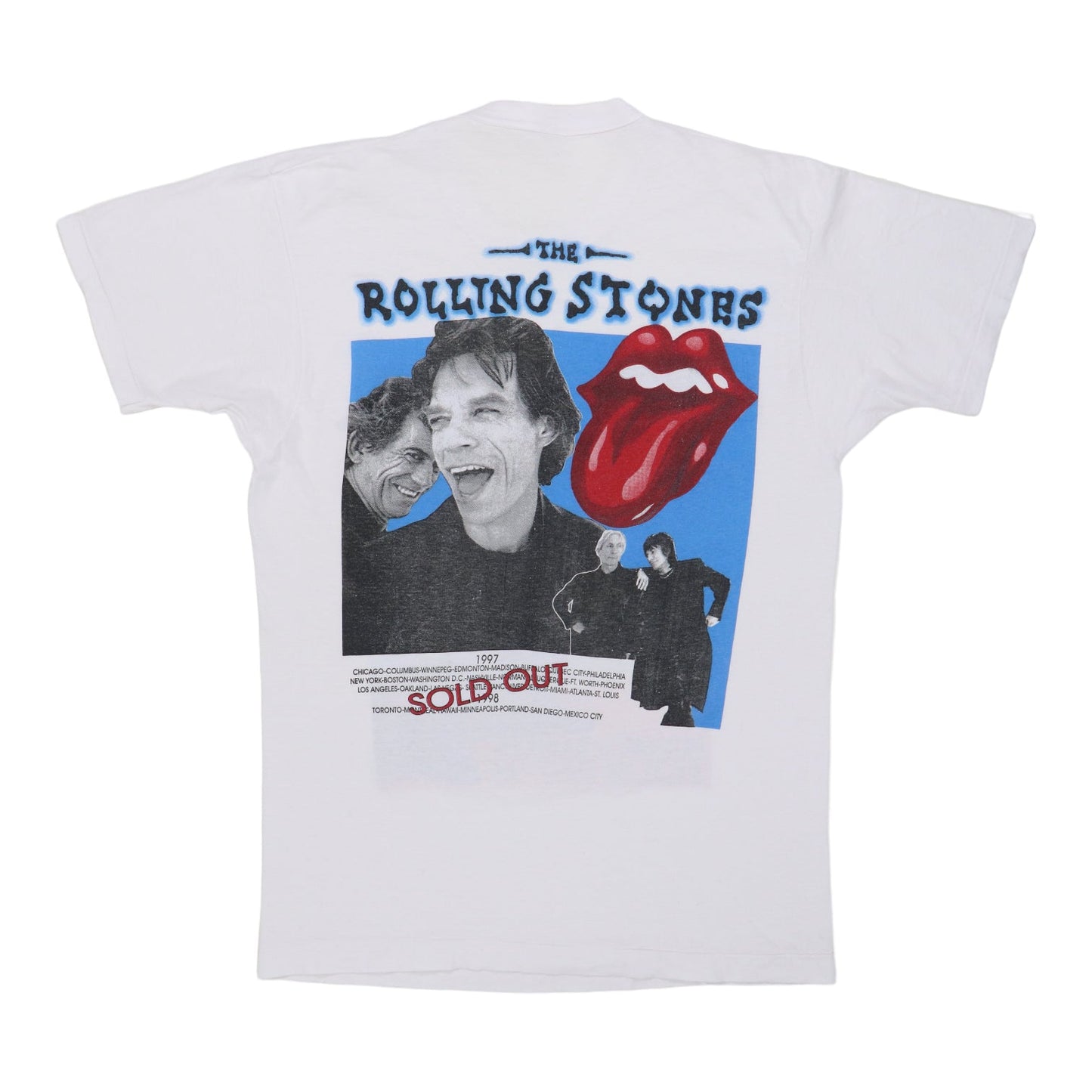 1997 Rolling Stones Bridges To Babylon Tour Shirt Style020