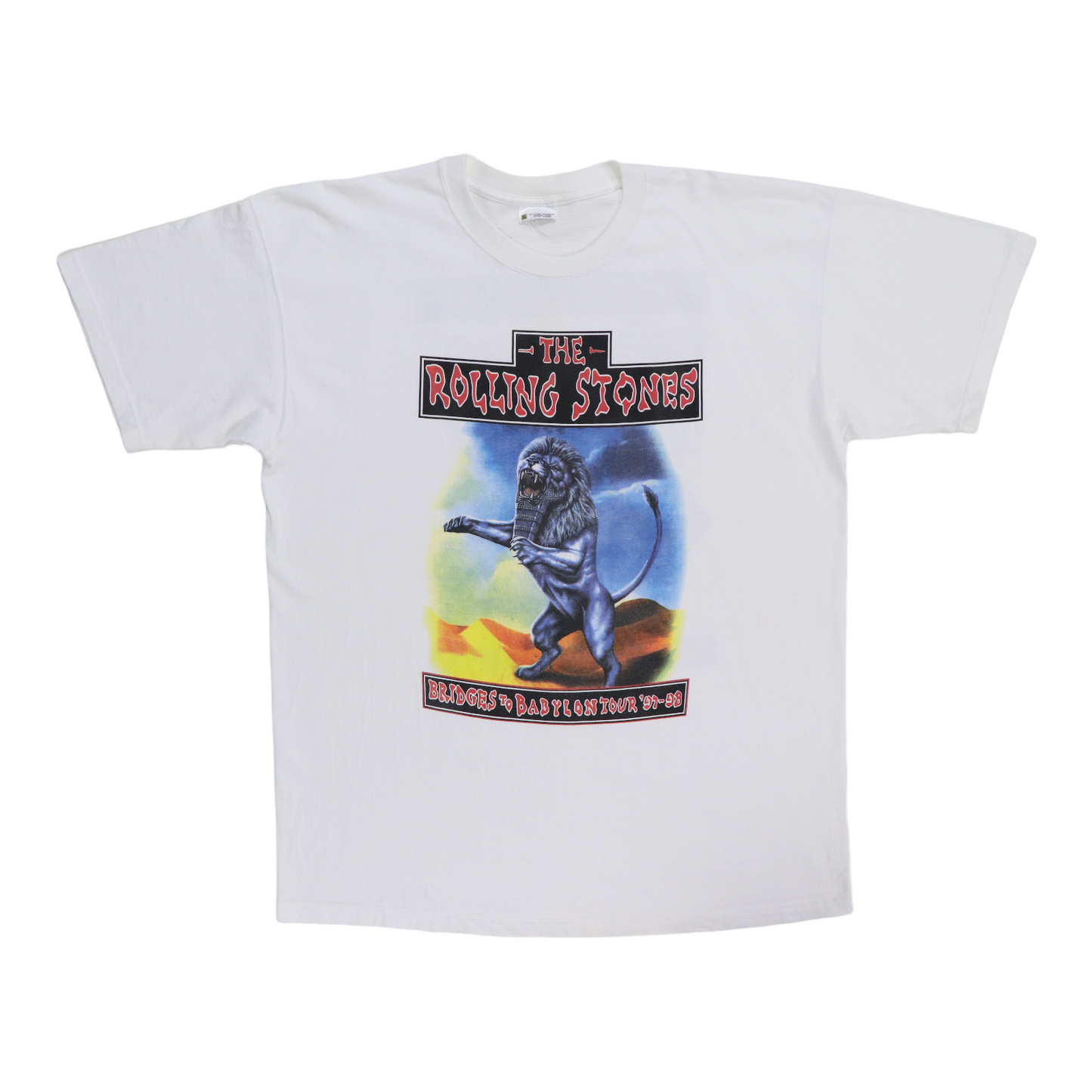 1997 Rolling Stones Bridges To Babylon Tour Shirt Style027