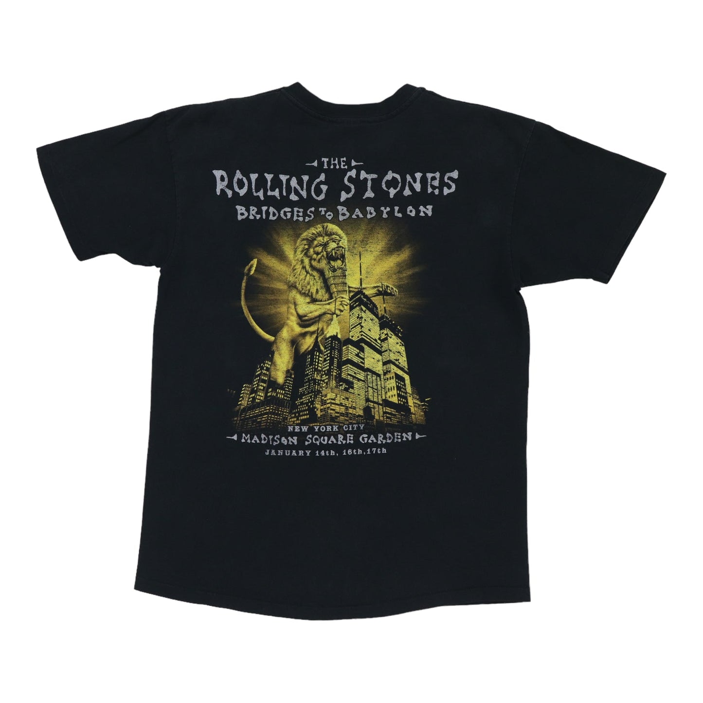 1997 Rolling Stones Bridges To Babylon Tour Shirt Style021