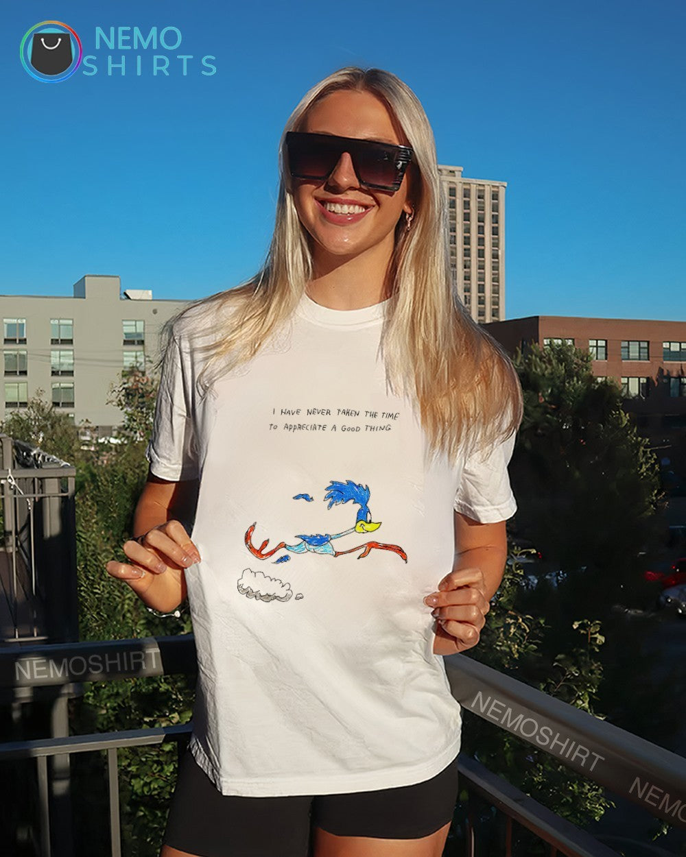 I have never taken the time to appreciate a good thing Roadrunner shirt
