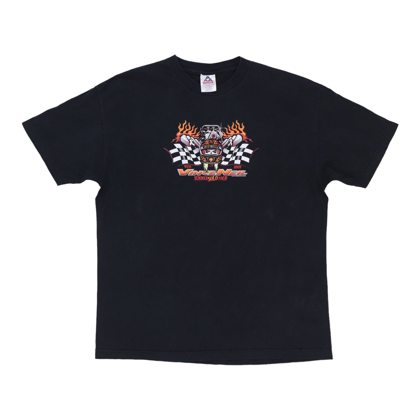 2001 Vince Neil Summer Solo Tour Shirt Style001