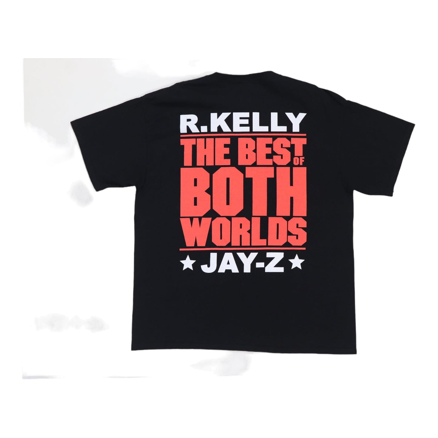 2002 Jay-Z R Kelly Best Of Both Worlds Tour Shirt Style001